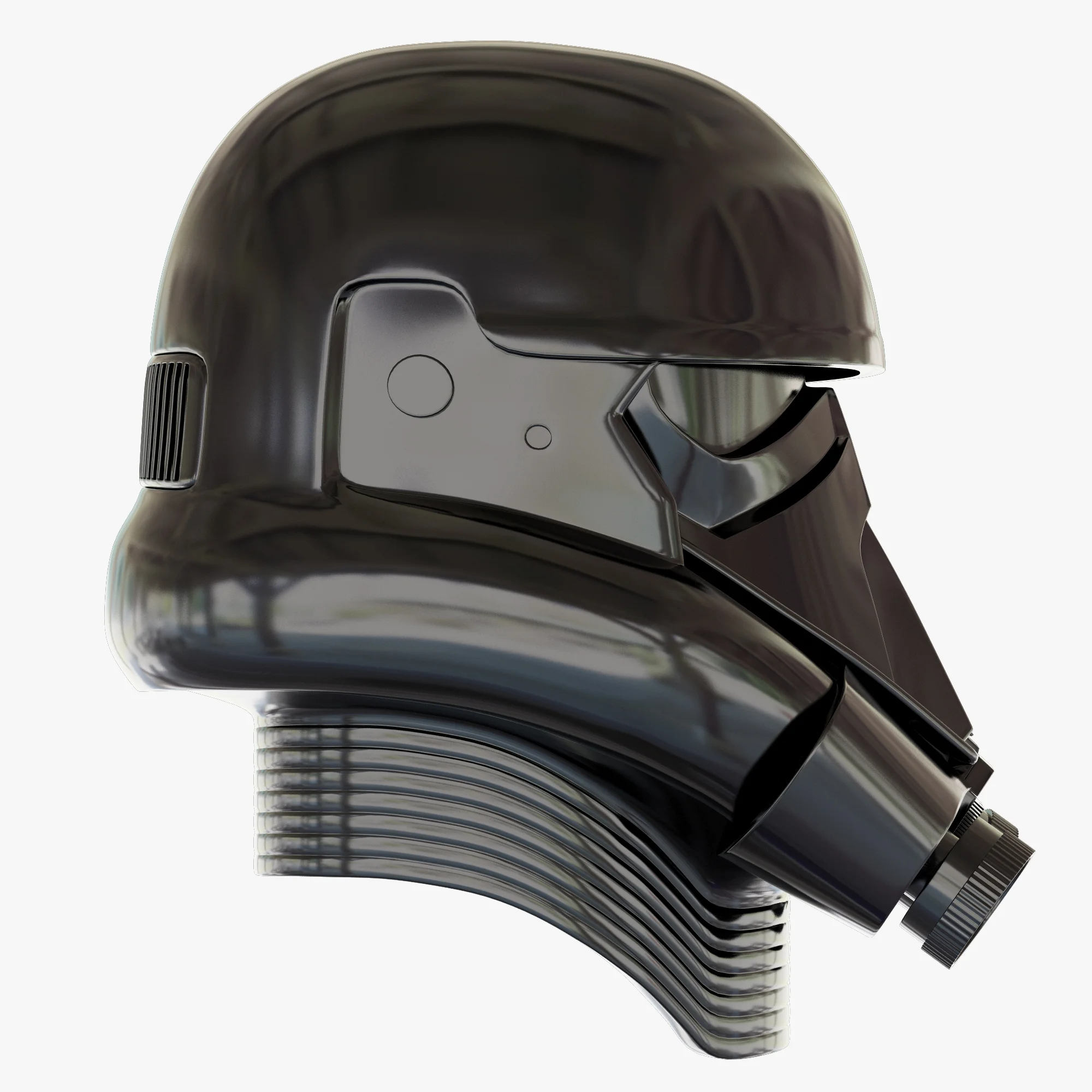 Death Trooper Helmet — 3D model preview 9
