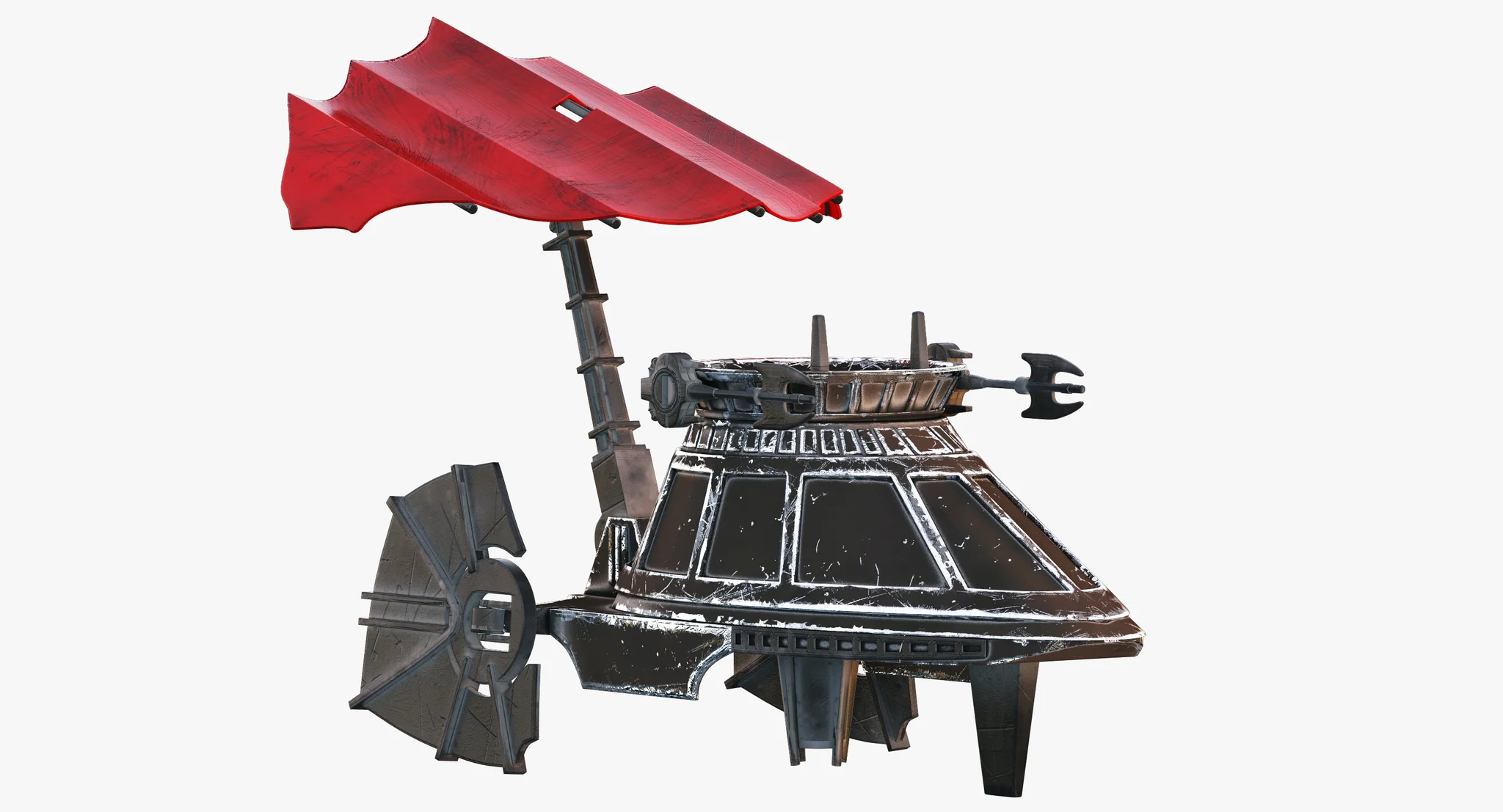 Sail Skiff — 3D model preview 6