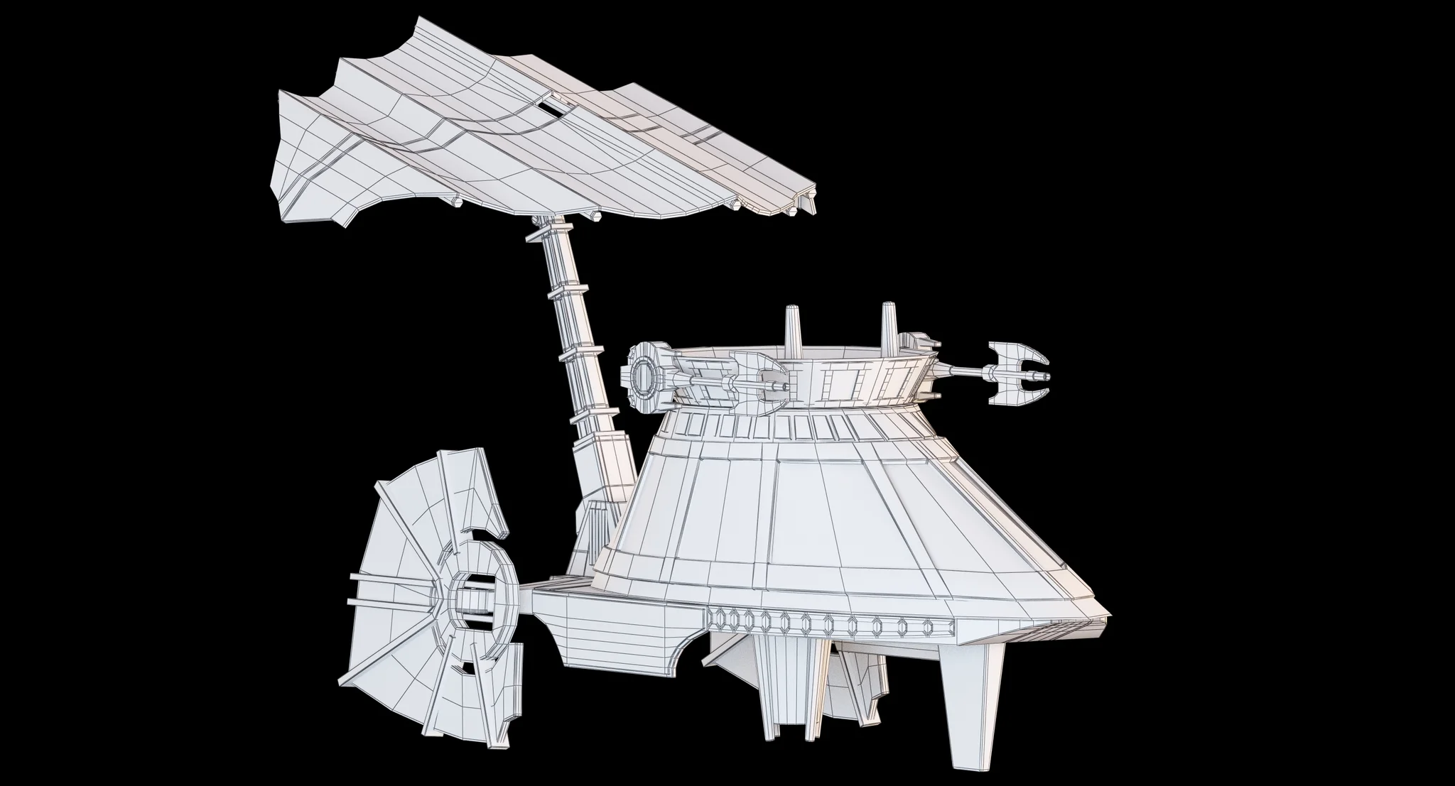 Sail Skiff — 3D model preview 8