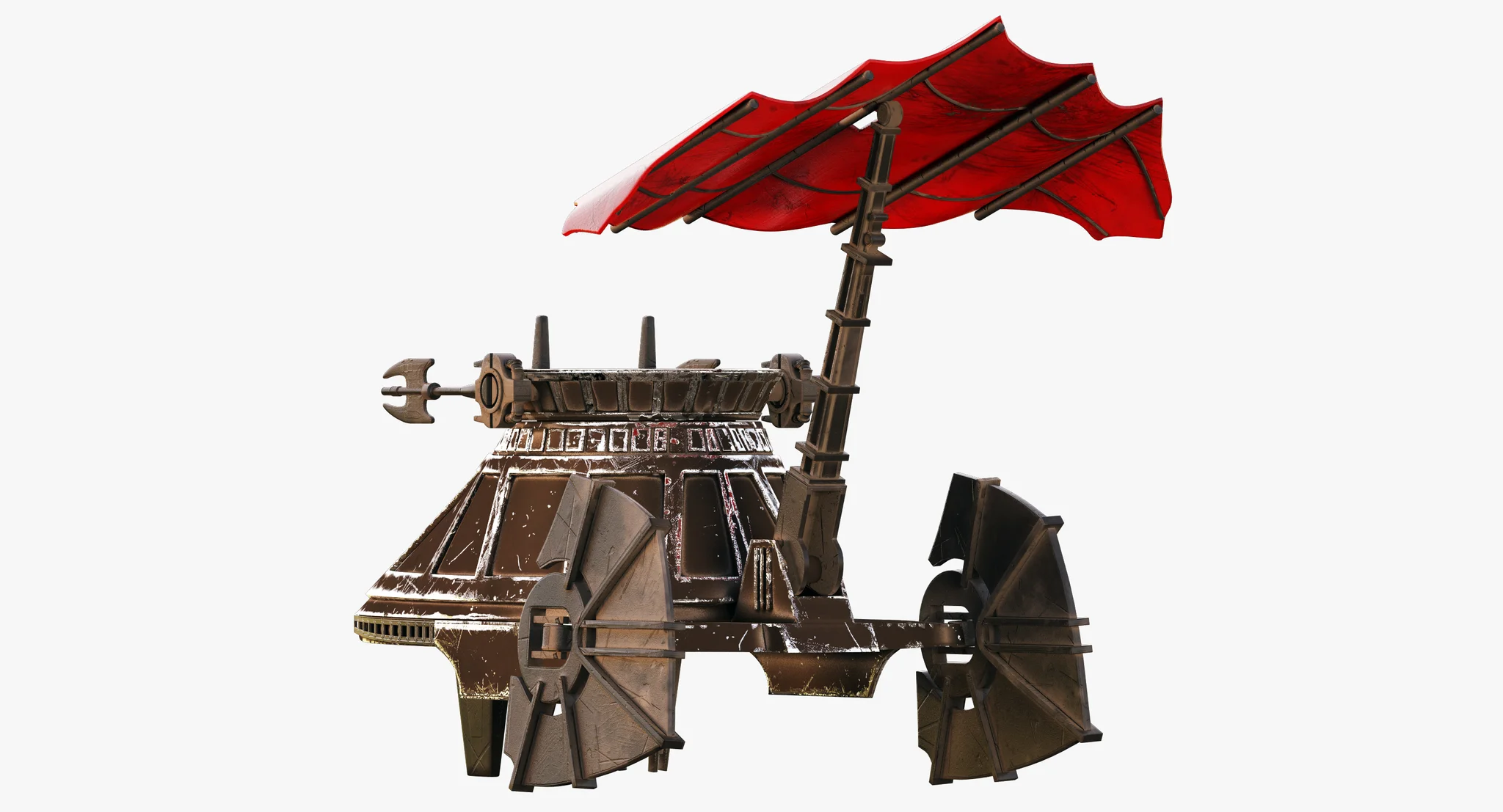 Sail Skiff — 3D model preview 9