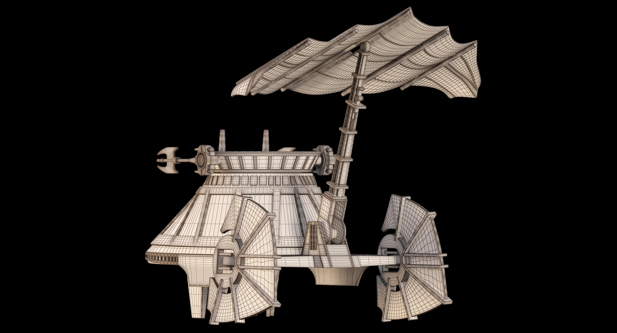 Sail Skiff — 3D model preview 10
