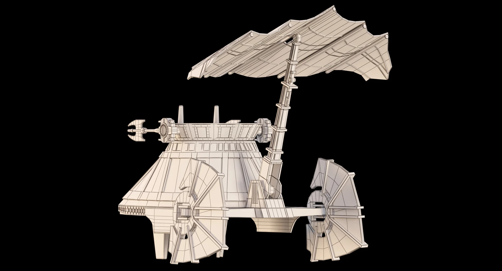 Sail Skiff — 3D model preview 11