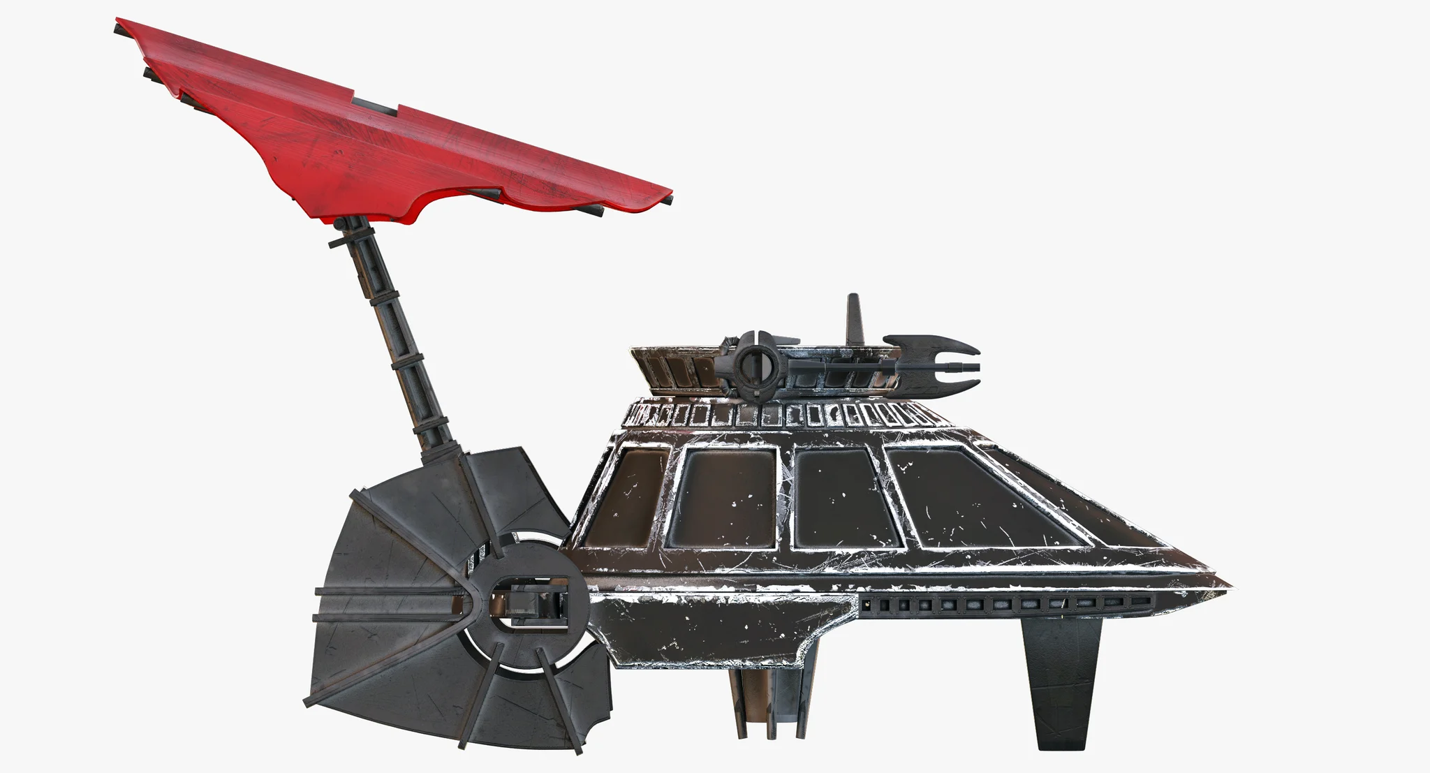 Sail Skiff — 3D model preview 17