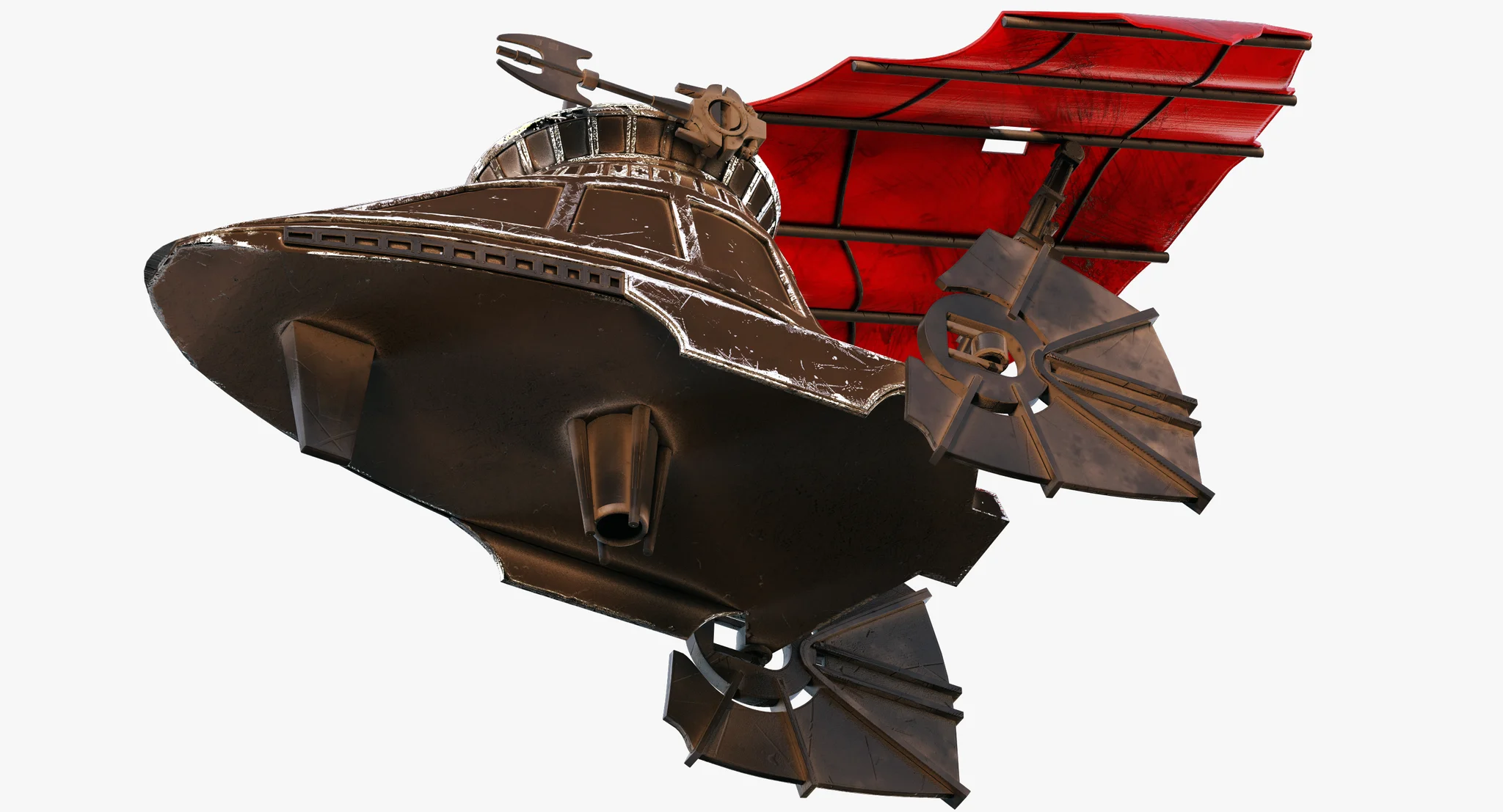 Sail Skiff — 3D model preview 23