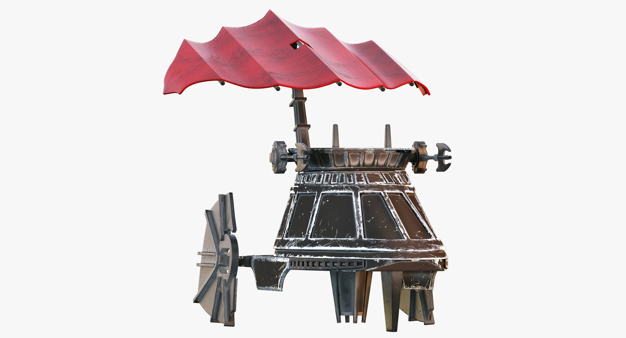 Sail Skiff — 3D model preview 26