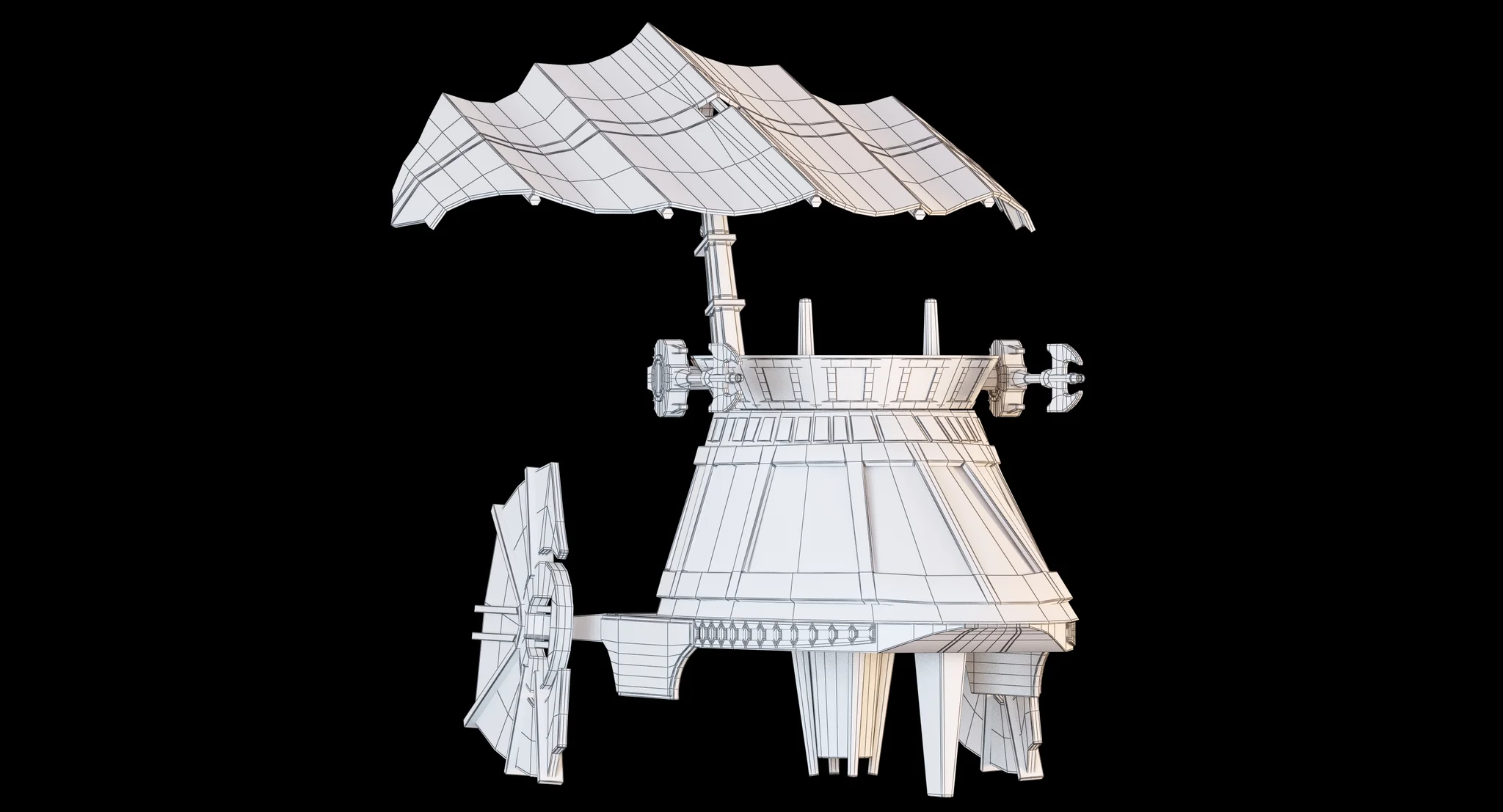 Sail Skiff — 3D model preview 28
