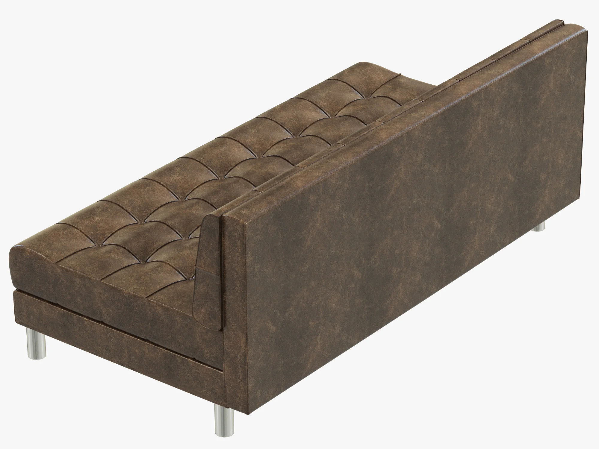 Bernhardt Dunhill Armless Loveseat — 3D model preview 8