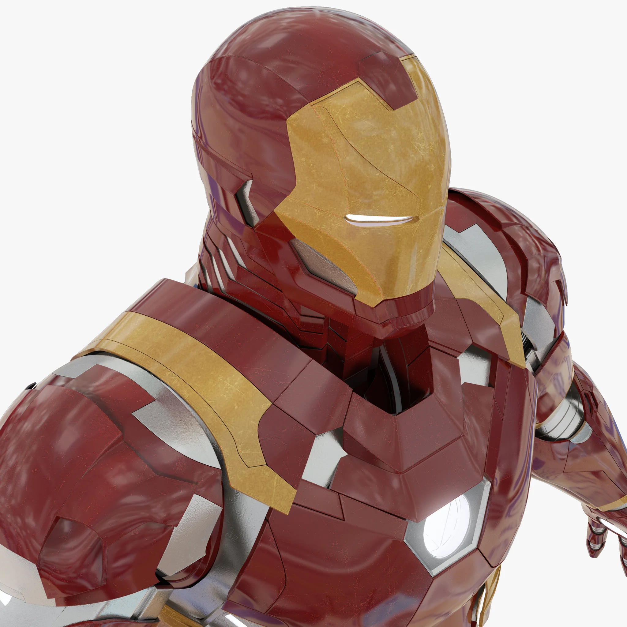 Iron Man Mark 46 — 3D model preview 5
