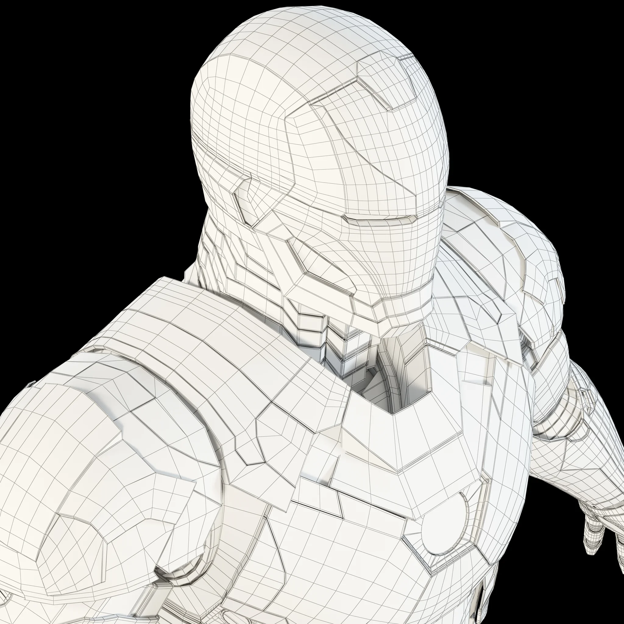 Iron Man Mark 46 — 3D model preview 6