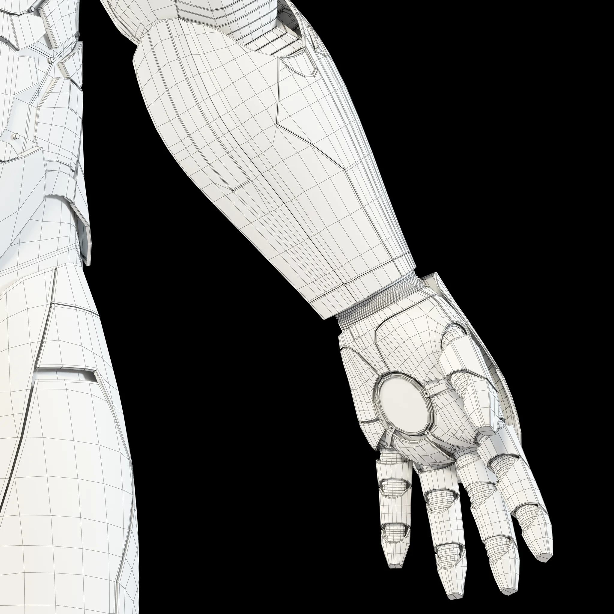 Iron Man Mark 46 — 3D model preview 10