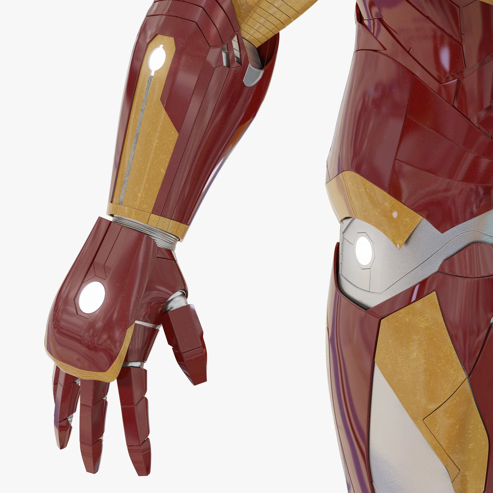 Iron Man Mark 46 — 3D model preview 11