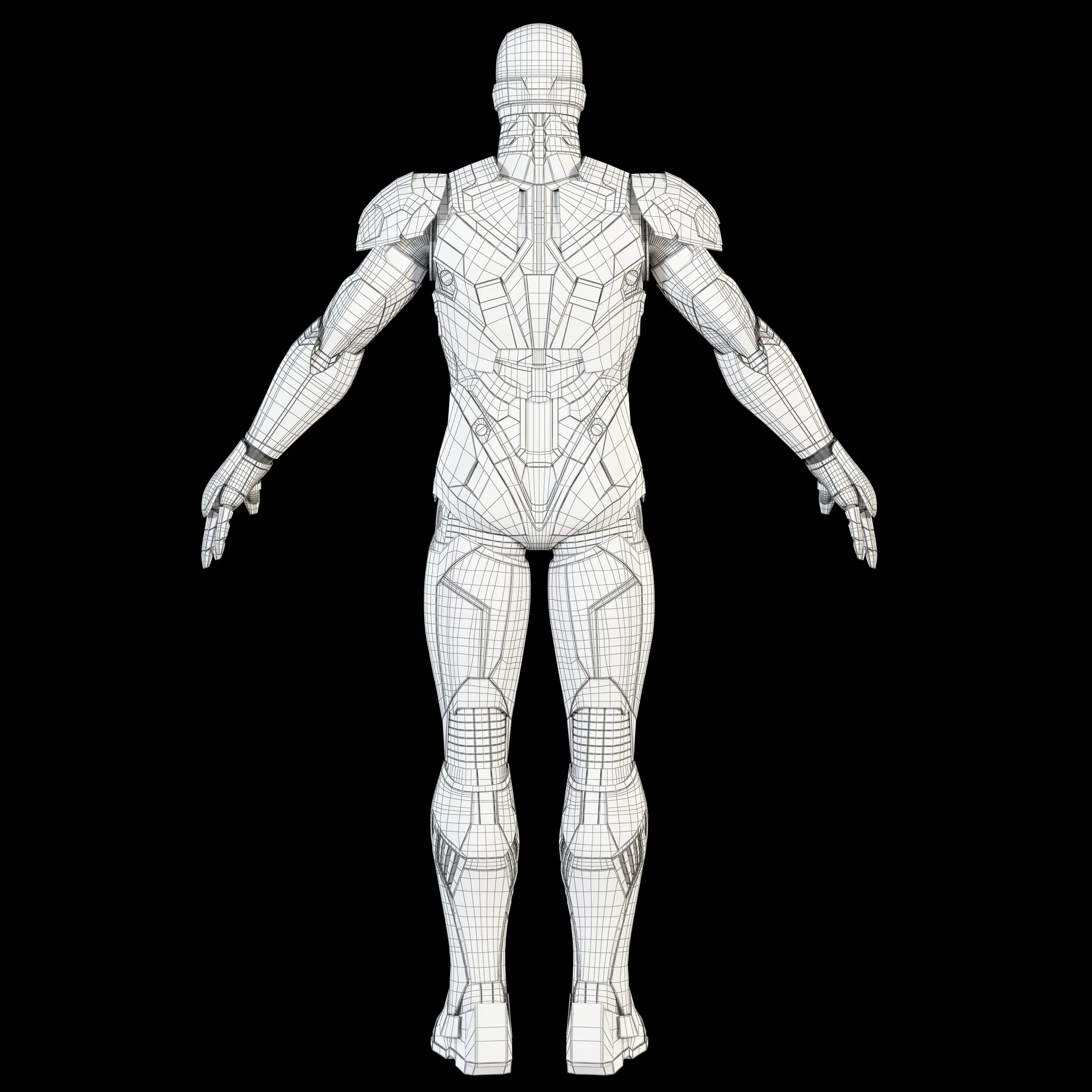 Iron Man Mark 46 — 3D model preview 14