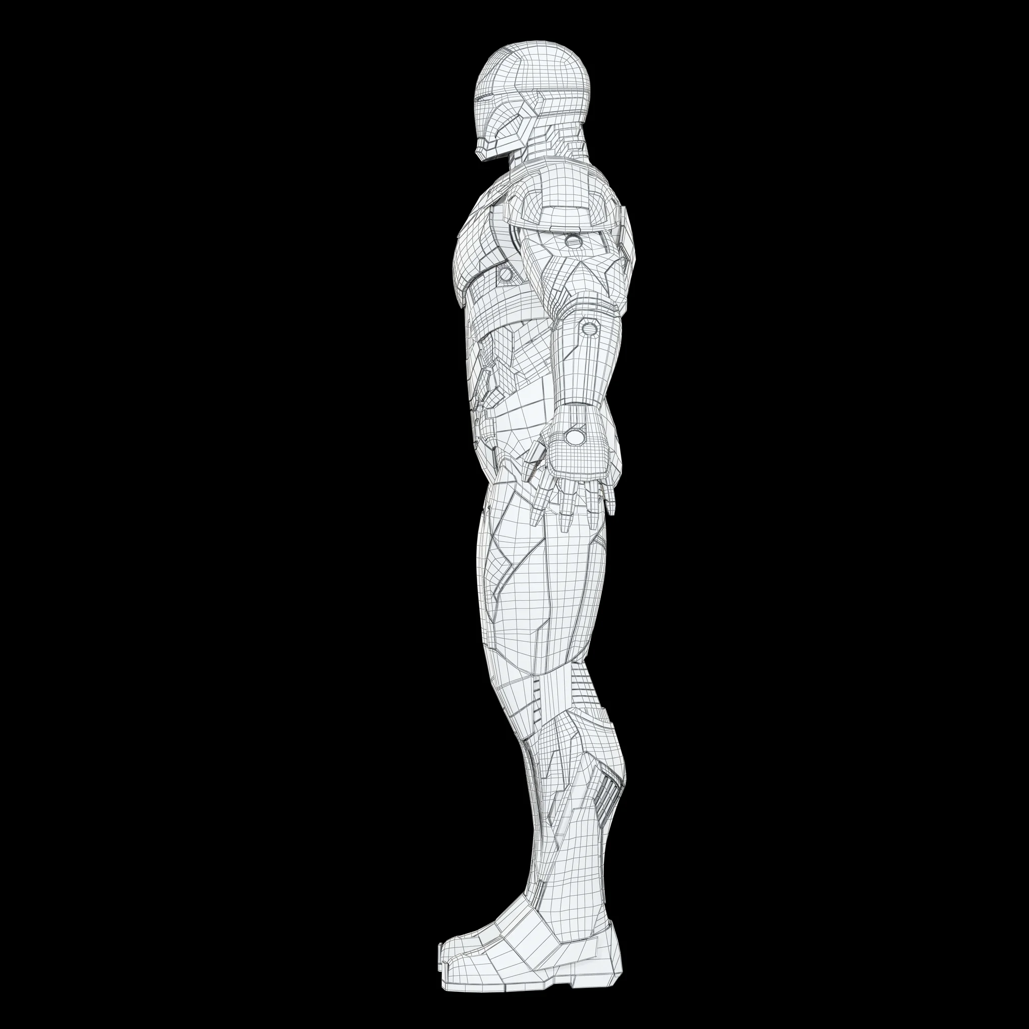Iron Man Mark 46 — 3D model preview 16