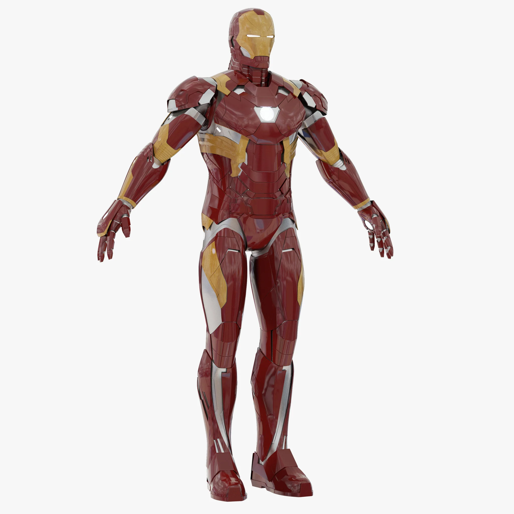 Iron Man Mark 46 — 3D model preview 18
