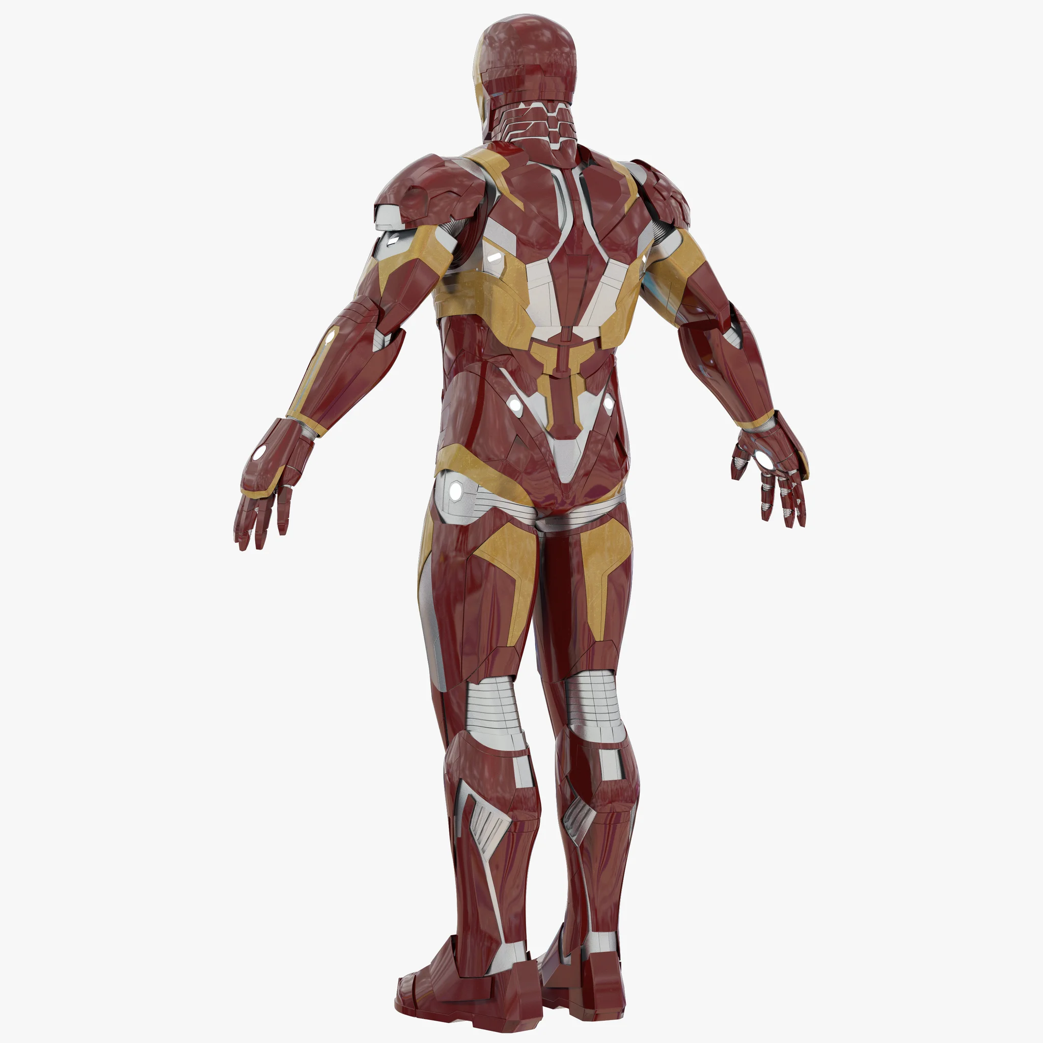 Iron Man Mark 46 — 3D model preview 22