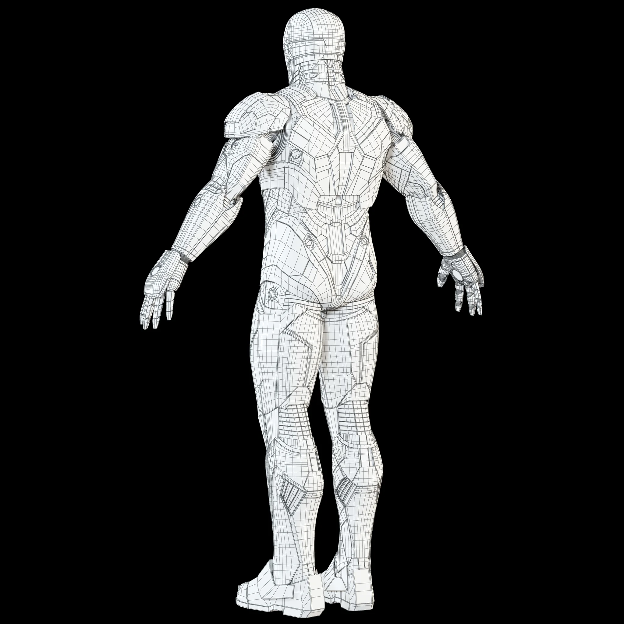 Iron Man Mark 46 — 3D model preview 23