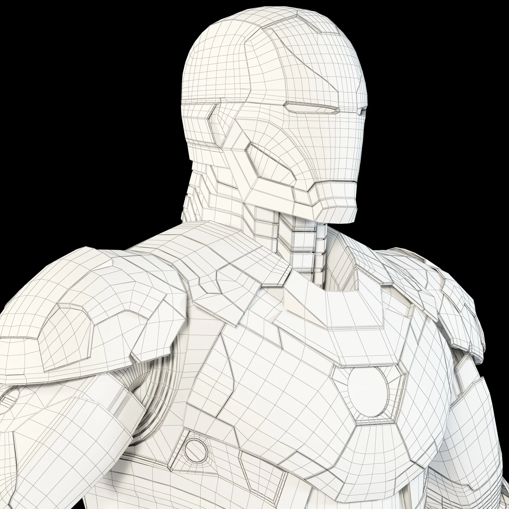 Iron Man Mark 46 — 3D model preview 25
