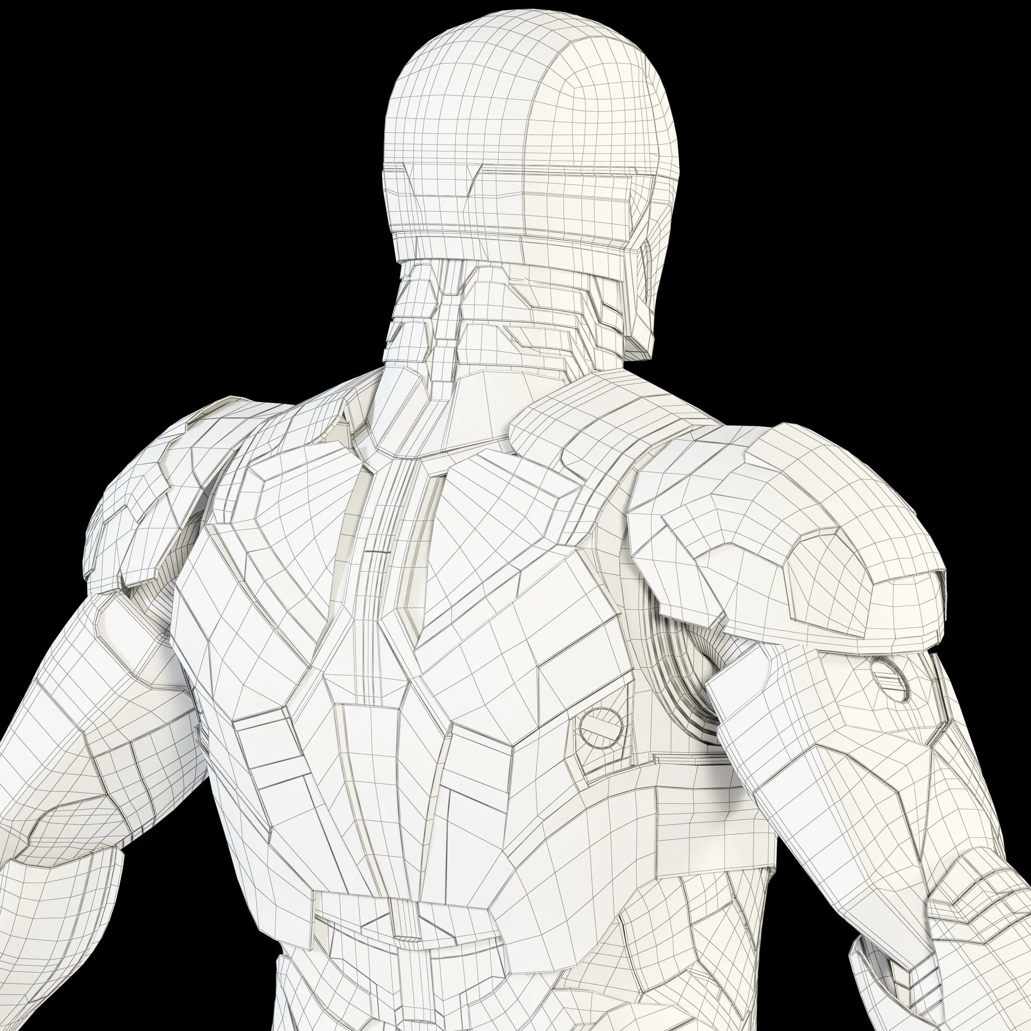 Iron Man Mark 46 — 3D model preview 27