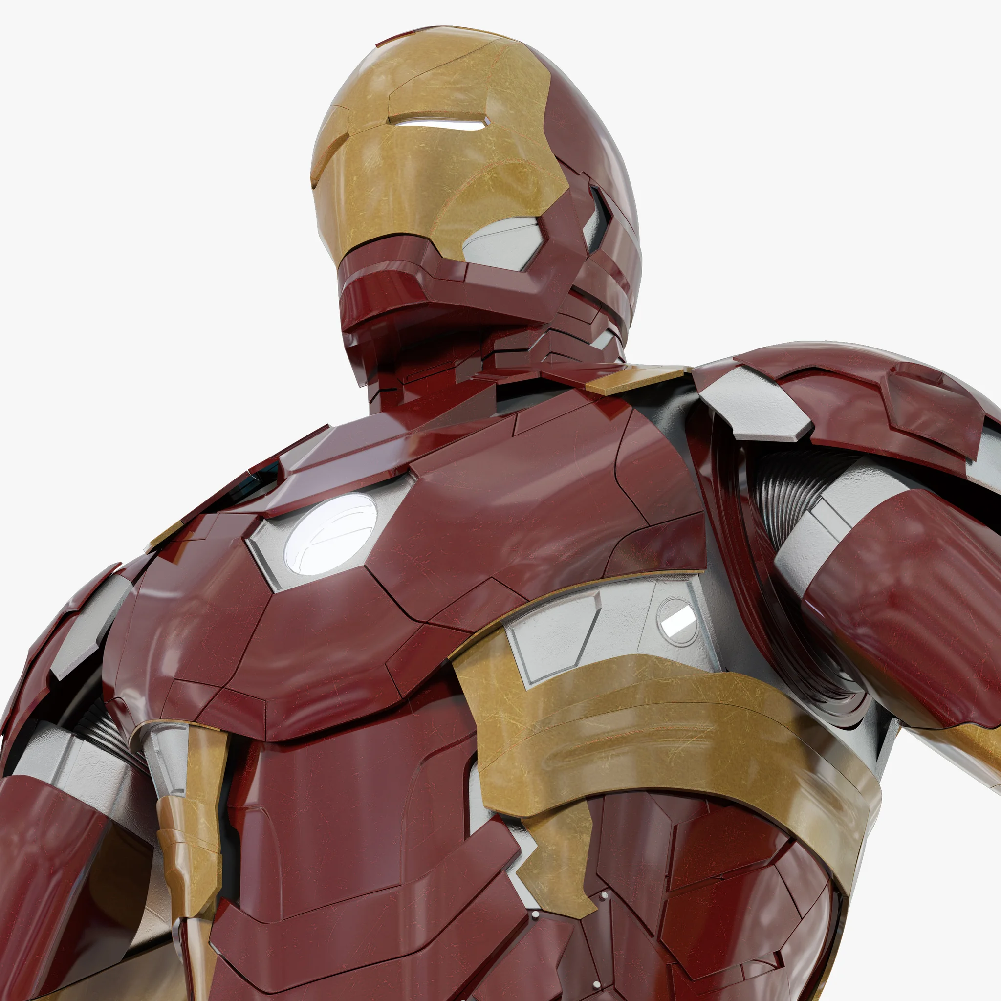 Iron Man Mark 46 — 3D model preview 28