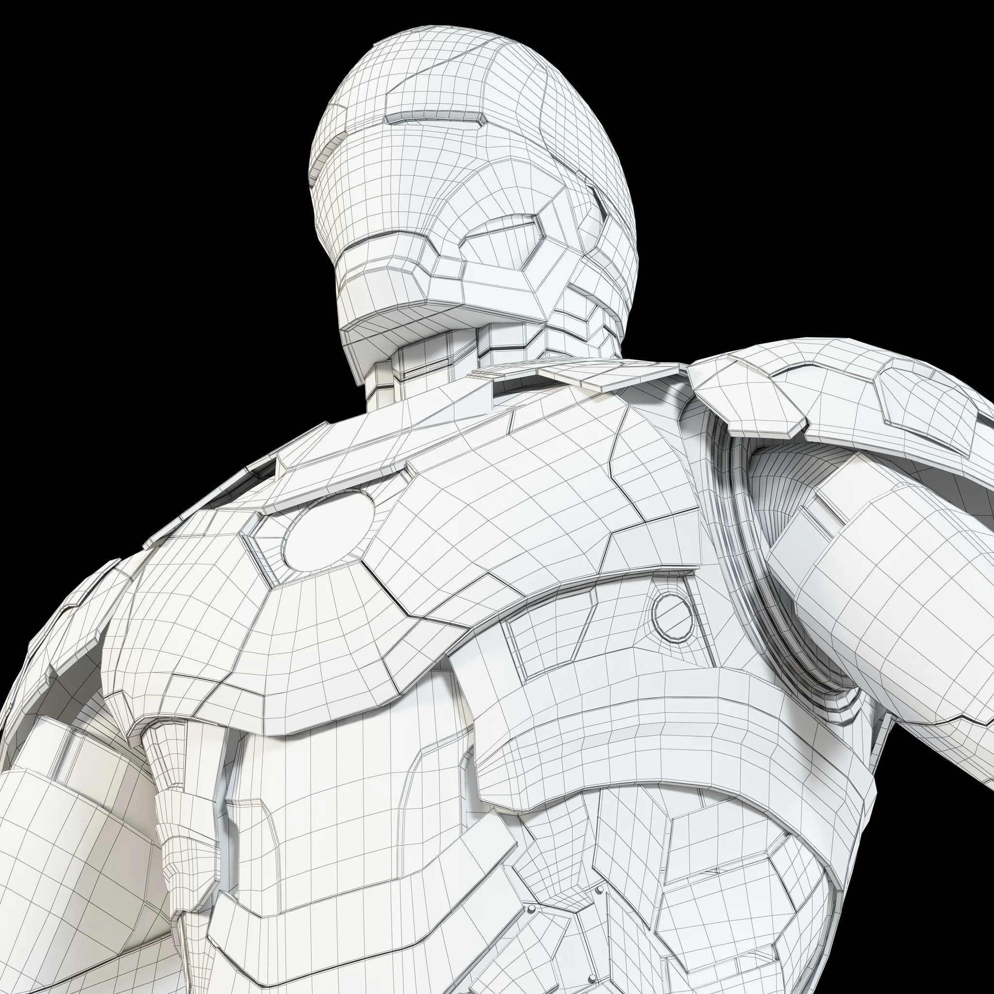 Iron Man Mark 46 — 3D model preview 29