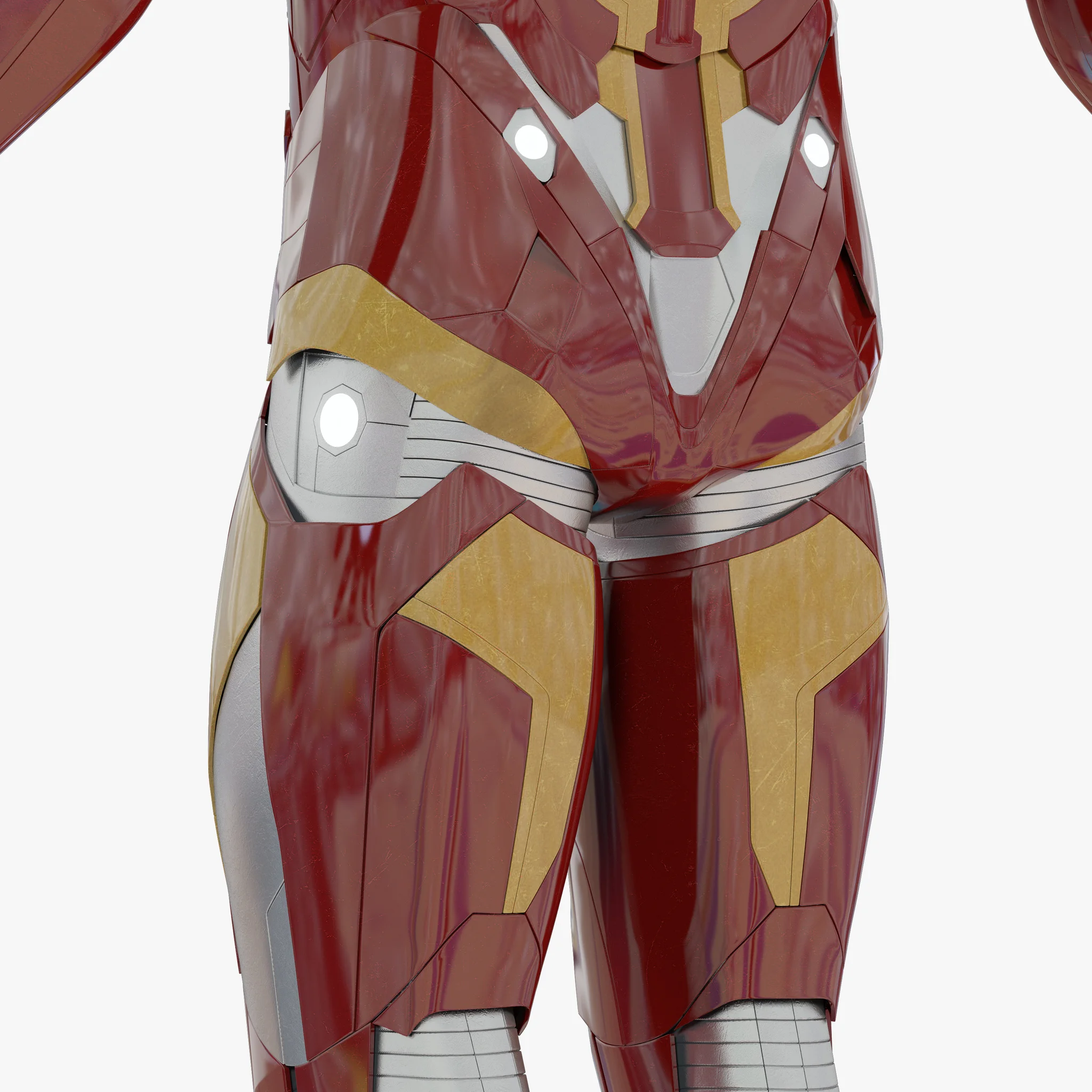 Iron Man Mark 46 — 3D model preview 35