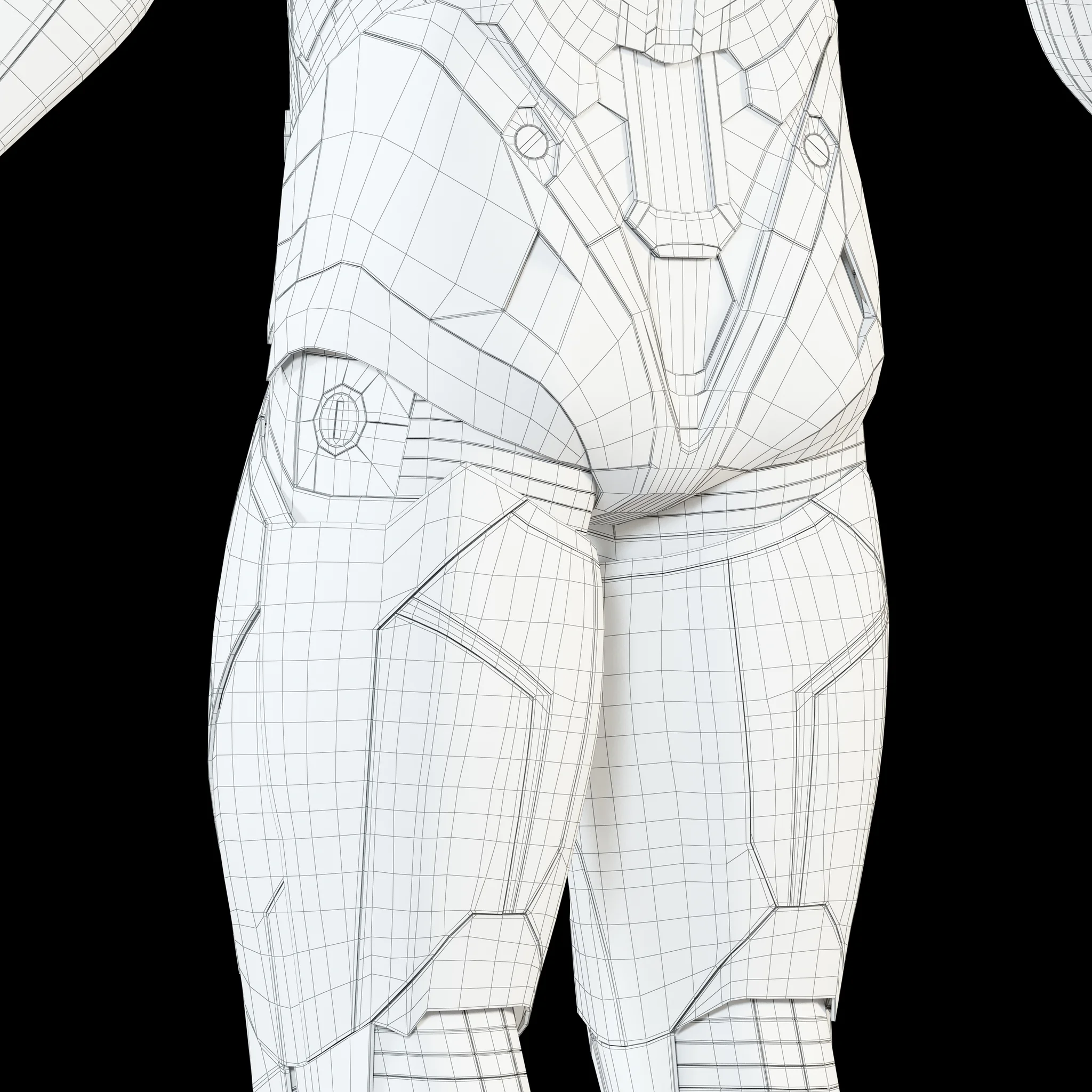 Iron Man Mark 46 — 3D model preview 36