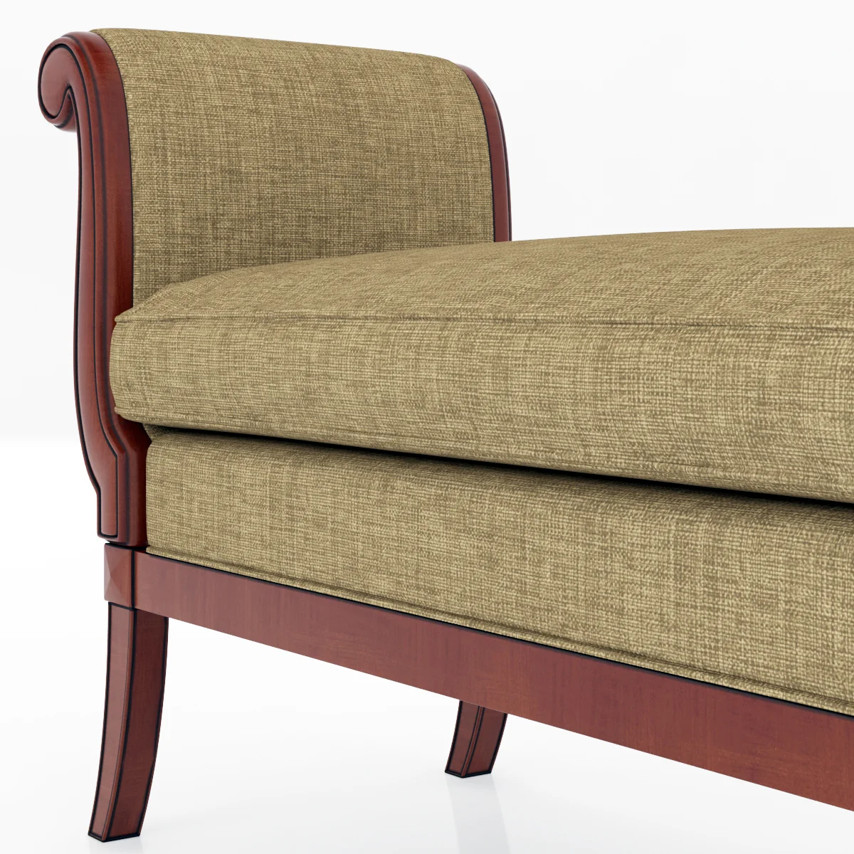 Baker Milling Road EMPIRE BENCH — 3D model preview 1