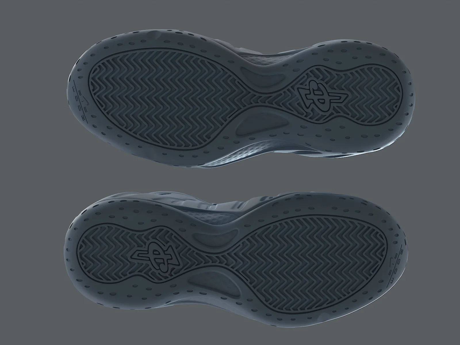 Nike Air Foamposite-1 (3d print Model), 3D model preview 6