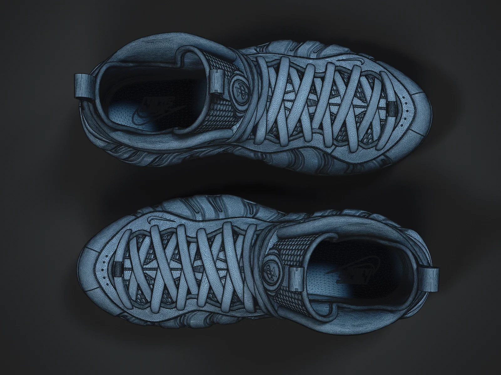 Nike Air Foamposite-1 (3d print Model), 3D model preview 9