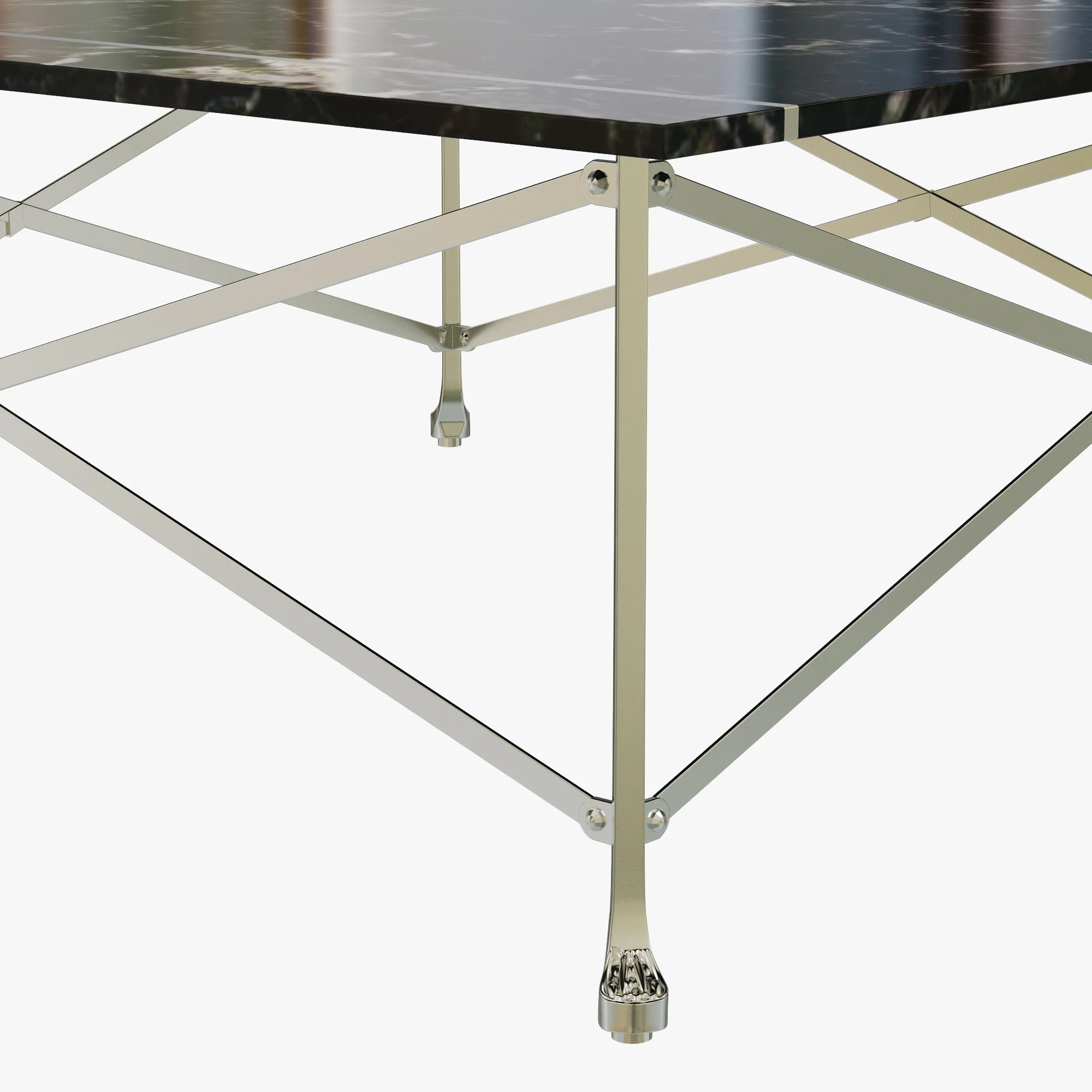 RALPH LAUREN REGENCY GUERIDON COCKTAIL TABLE — 3D model preview 2