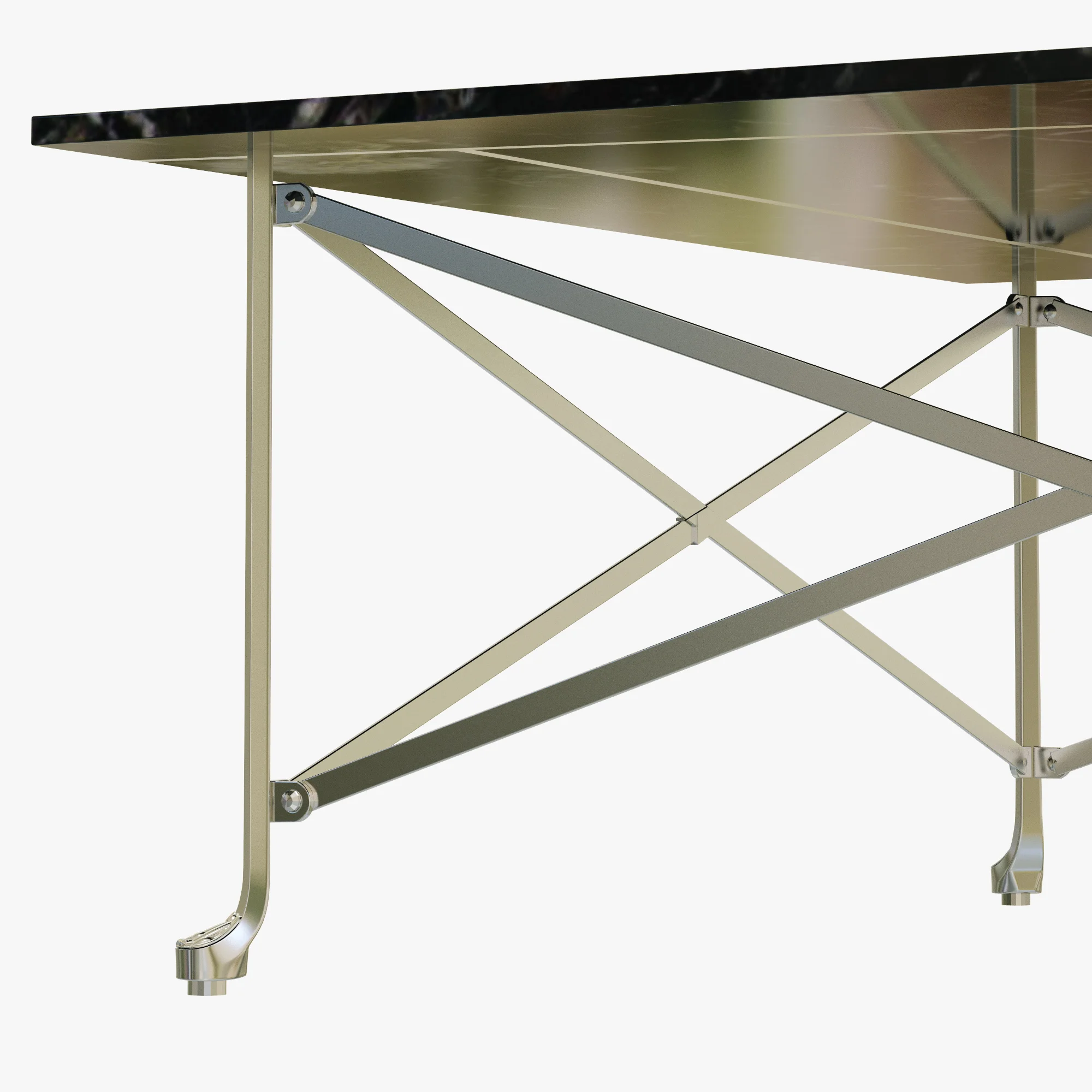 RALPH LAUREN REGENCY GUERIDON COCKTAIL TABLE — 3D model preview 4