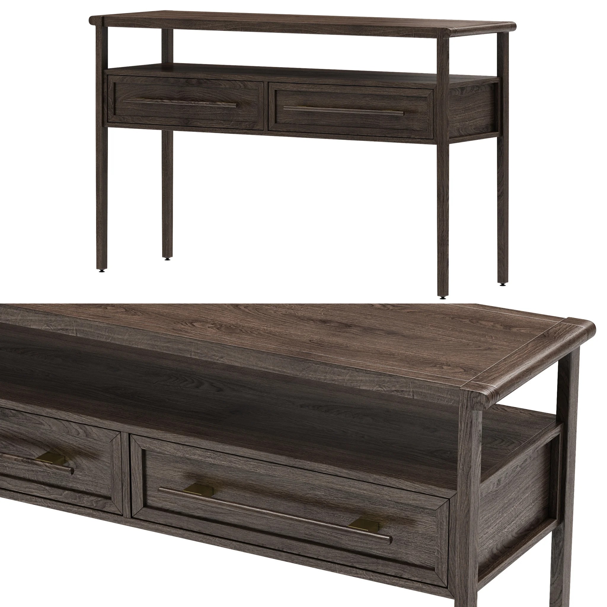 Dantone Home Contempo Console — 3D model preview 1
