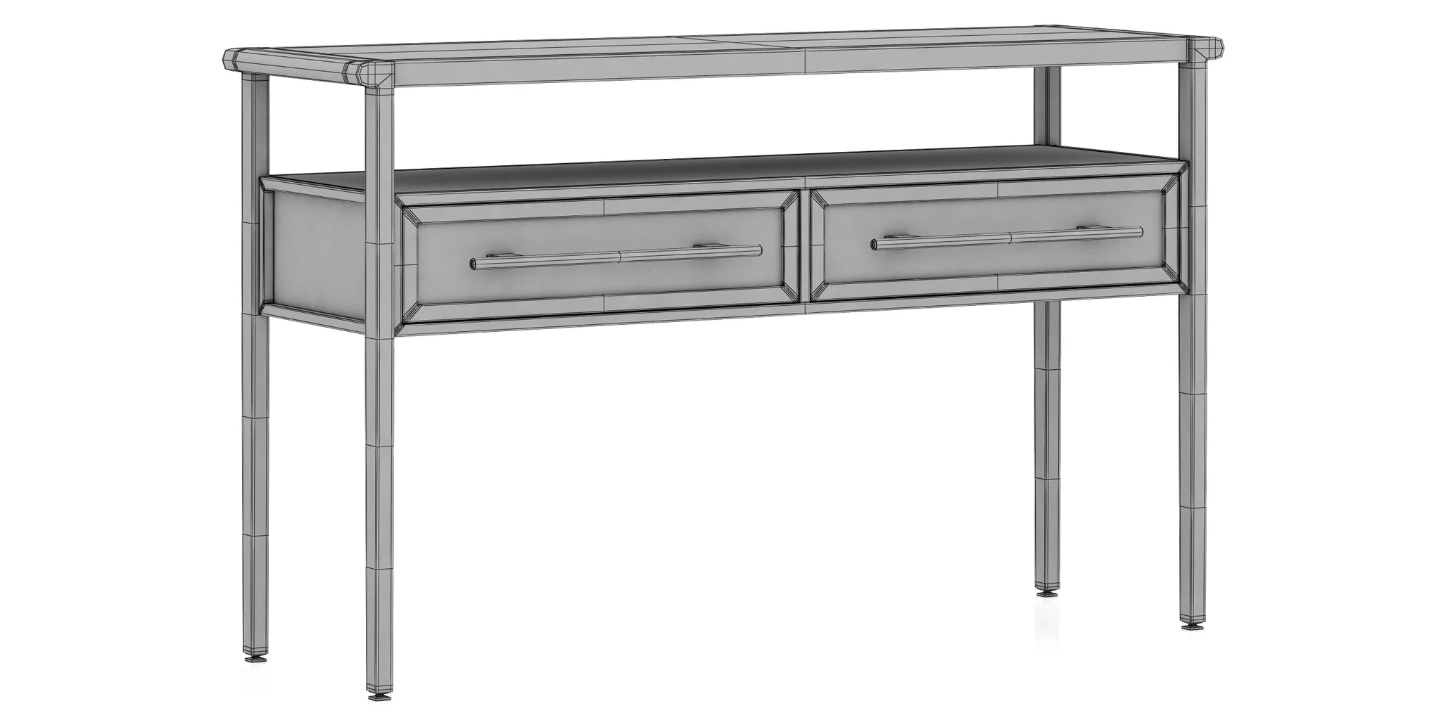 Dantone Home Contempo Console — 3D model preview 10