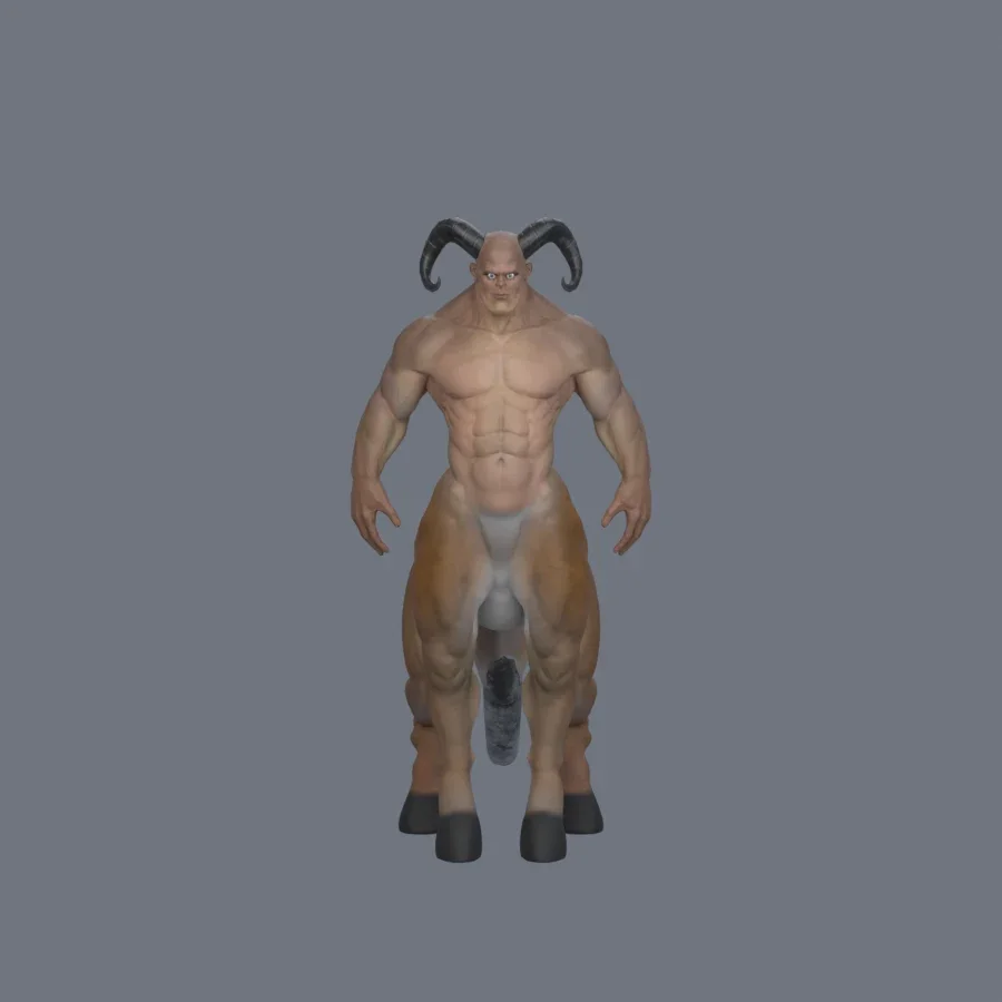 Centaur - Base, 3D model preview 1