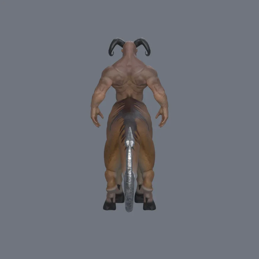 Centaur - Base, 3D model preview 4