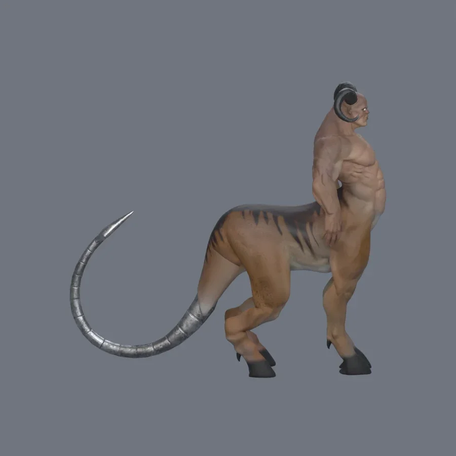 Centaur - Base, 3D model preview 5