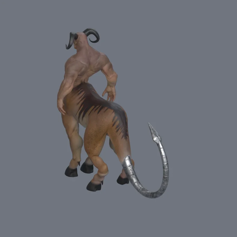 Centaur - Base, 3D model preview 6