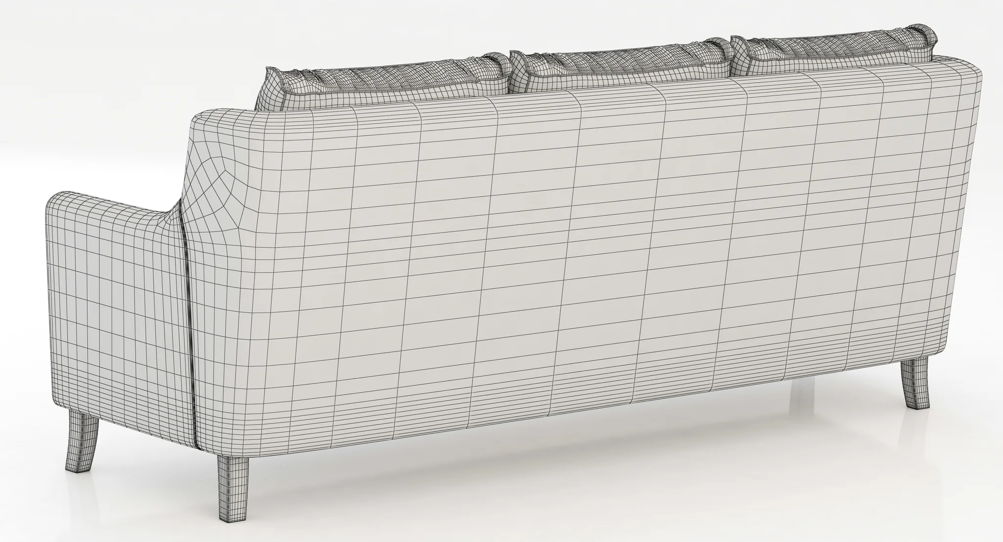 Brabbu COMO SOFA — 3D model preview 8