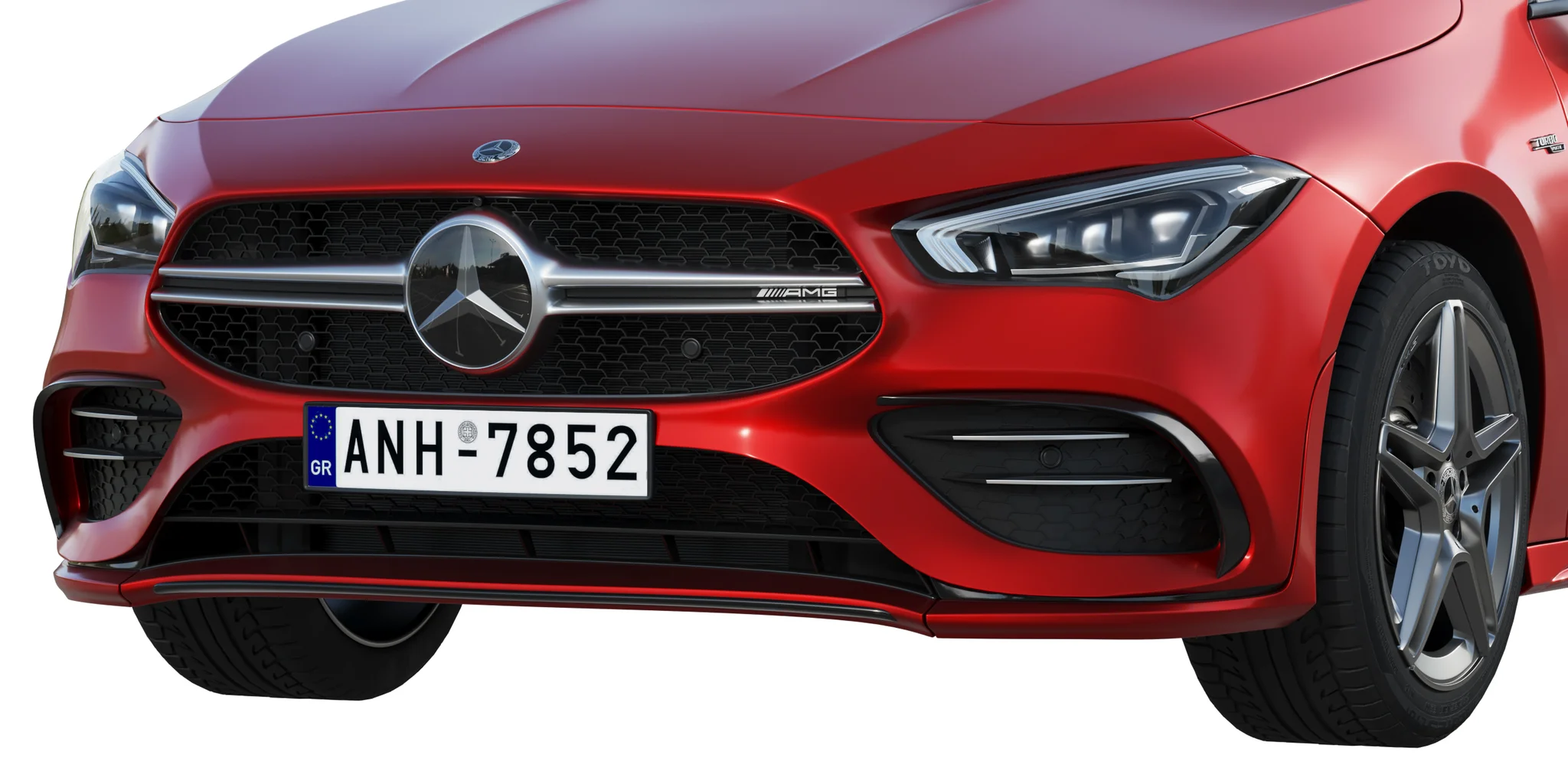 Mercedes Benz CLA35 AMG, 3D model preview 2