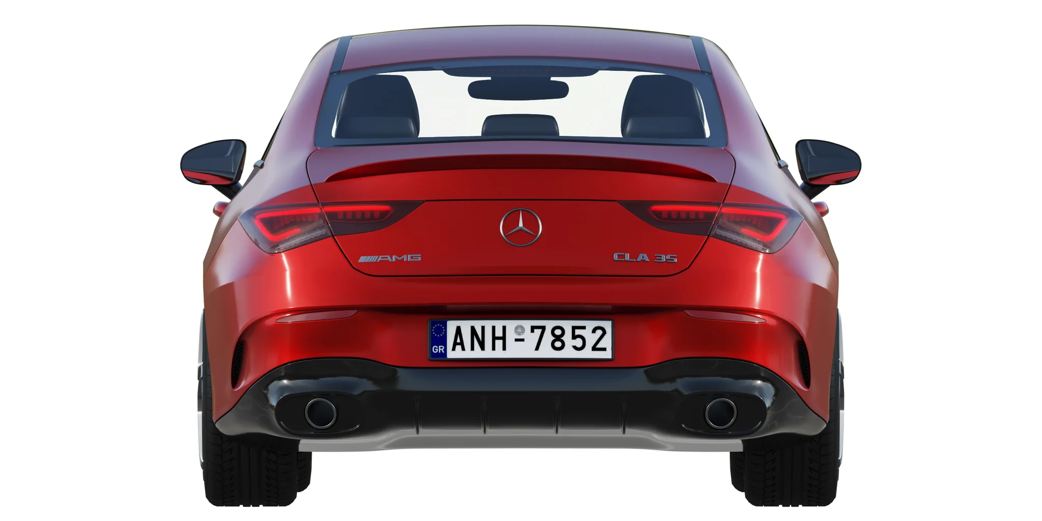 Mercedes Benz CLA35 AMG, 3D model preview 10