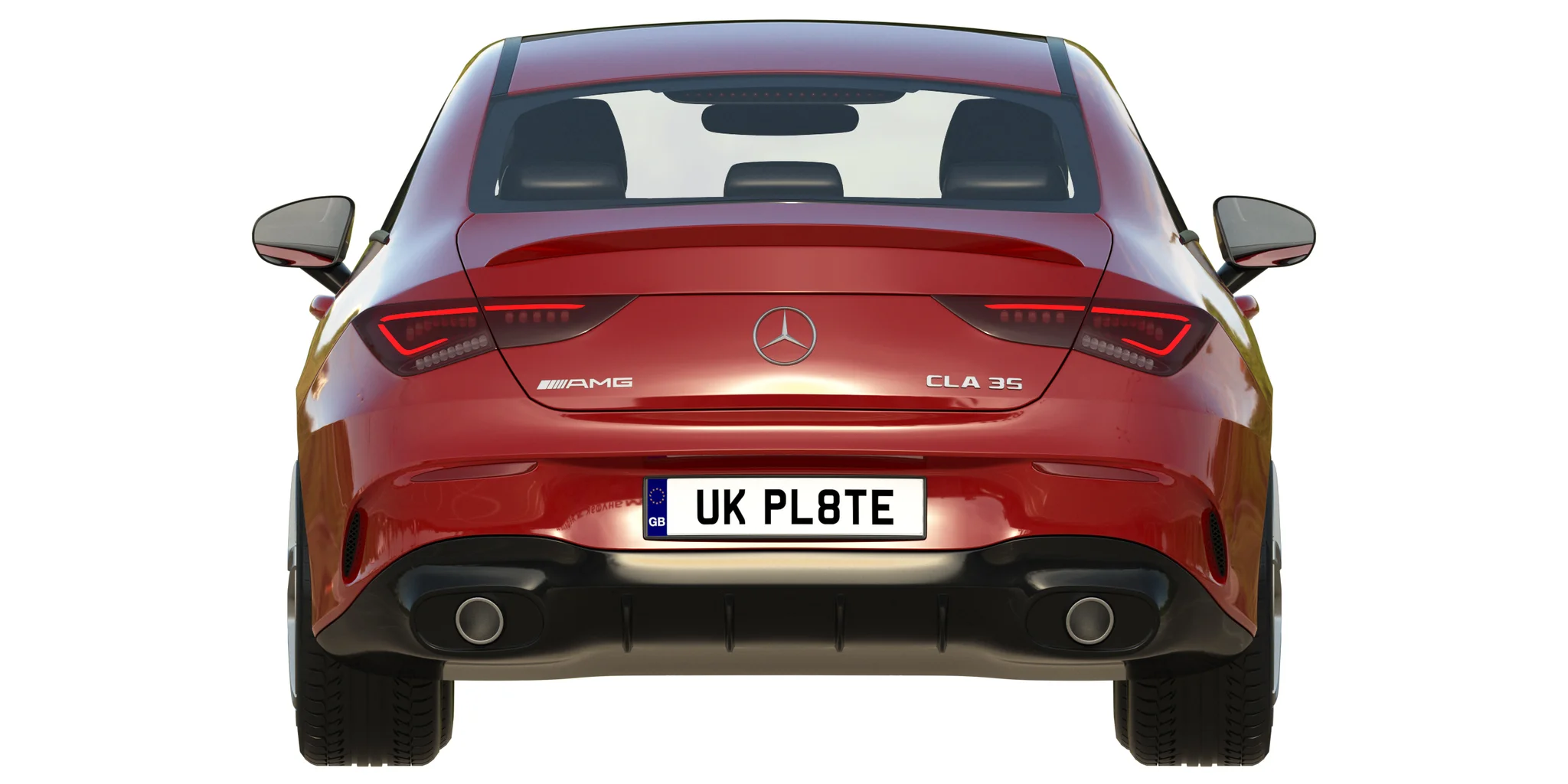 Mercedes Benz CLA35 AMG, 3D model preview 11