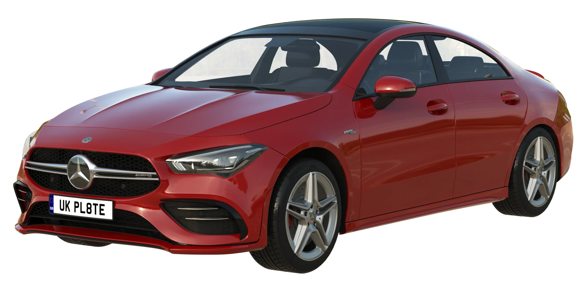 Mercedes Benz CLA35 AMG, 3D model preview 13