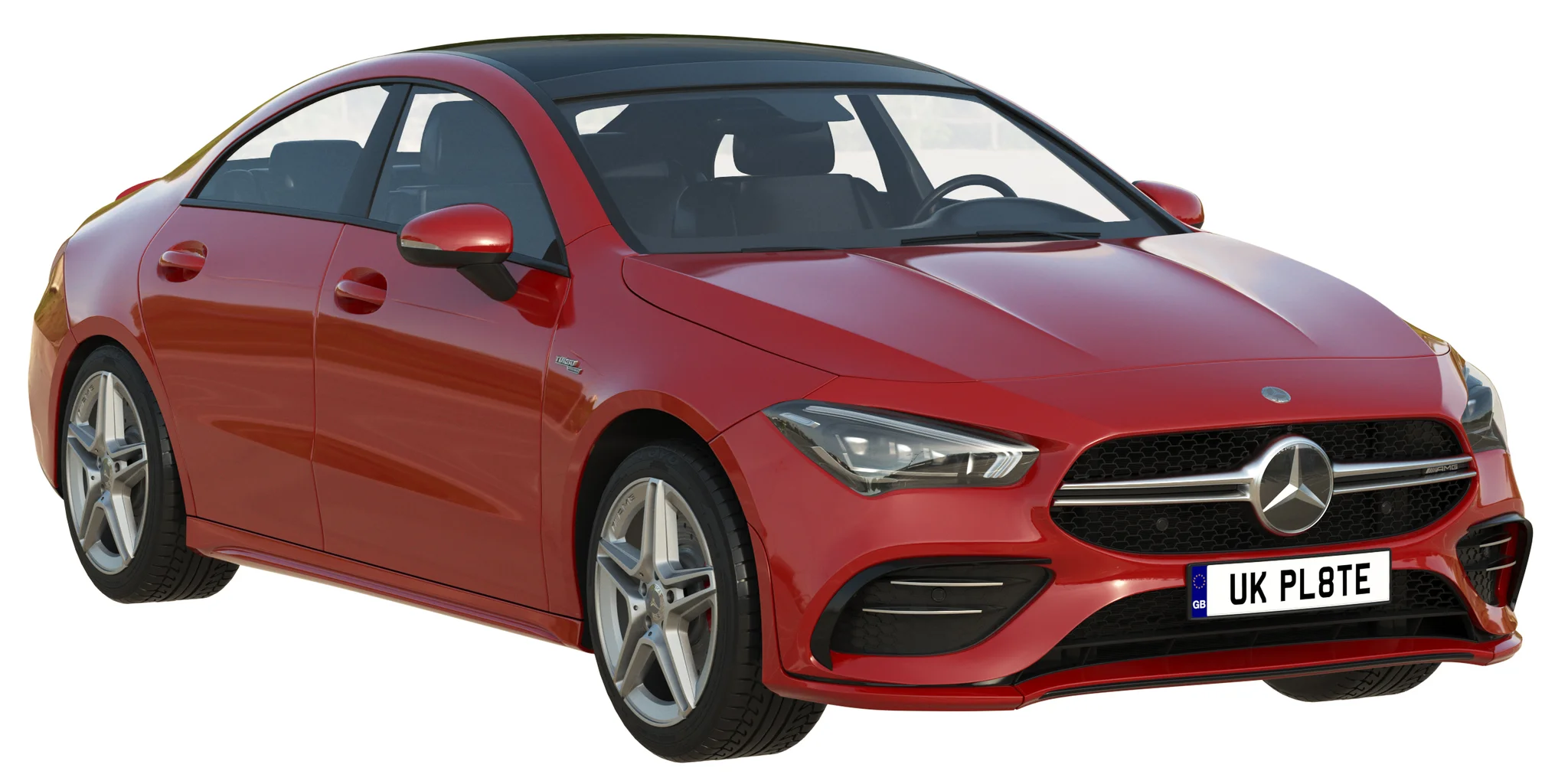 Mercedes Benz CLA35 AMG, 3D model preview 19