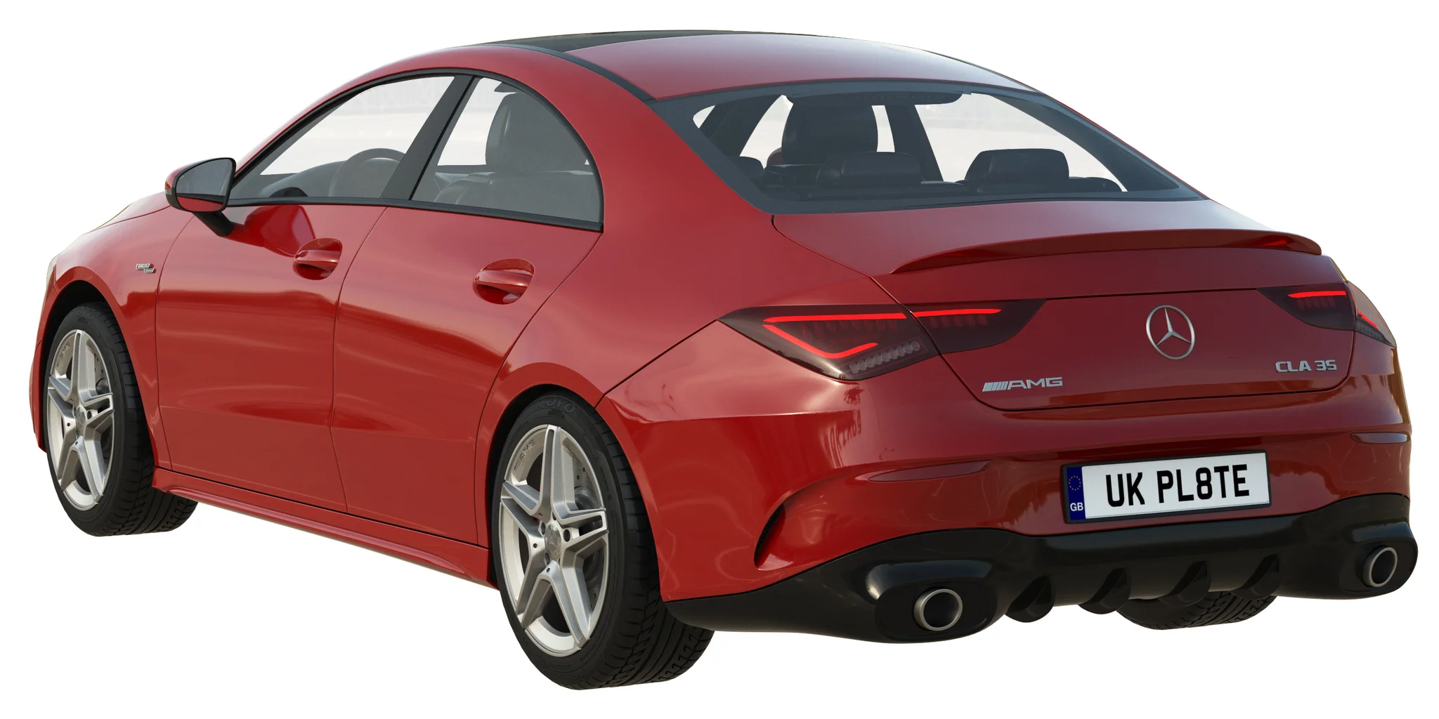 Mercedes Benz CLA35 AMG, 3D model preview 23
