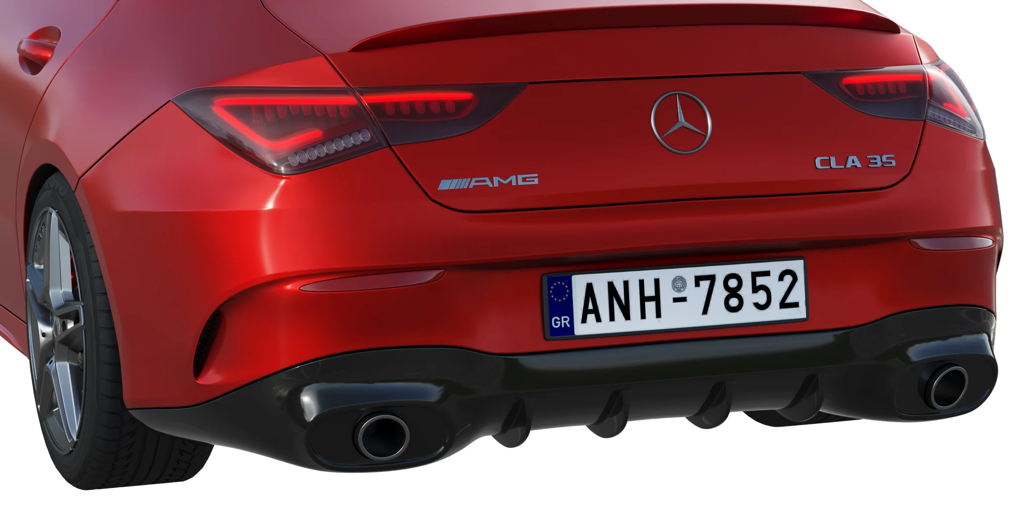 Mercedes Benz CLA35 AMG, 3D model preview 24