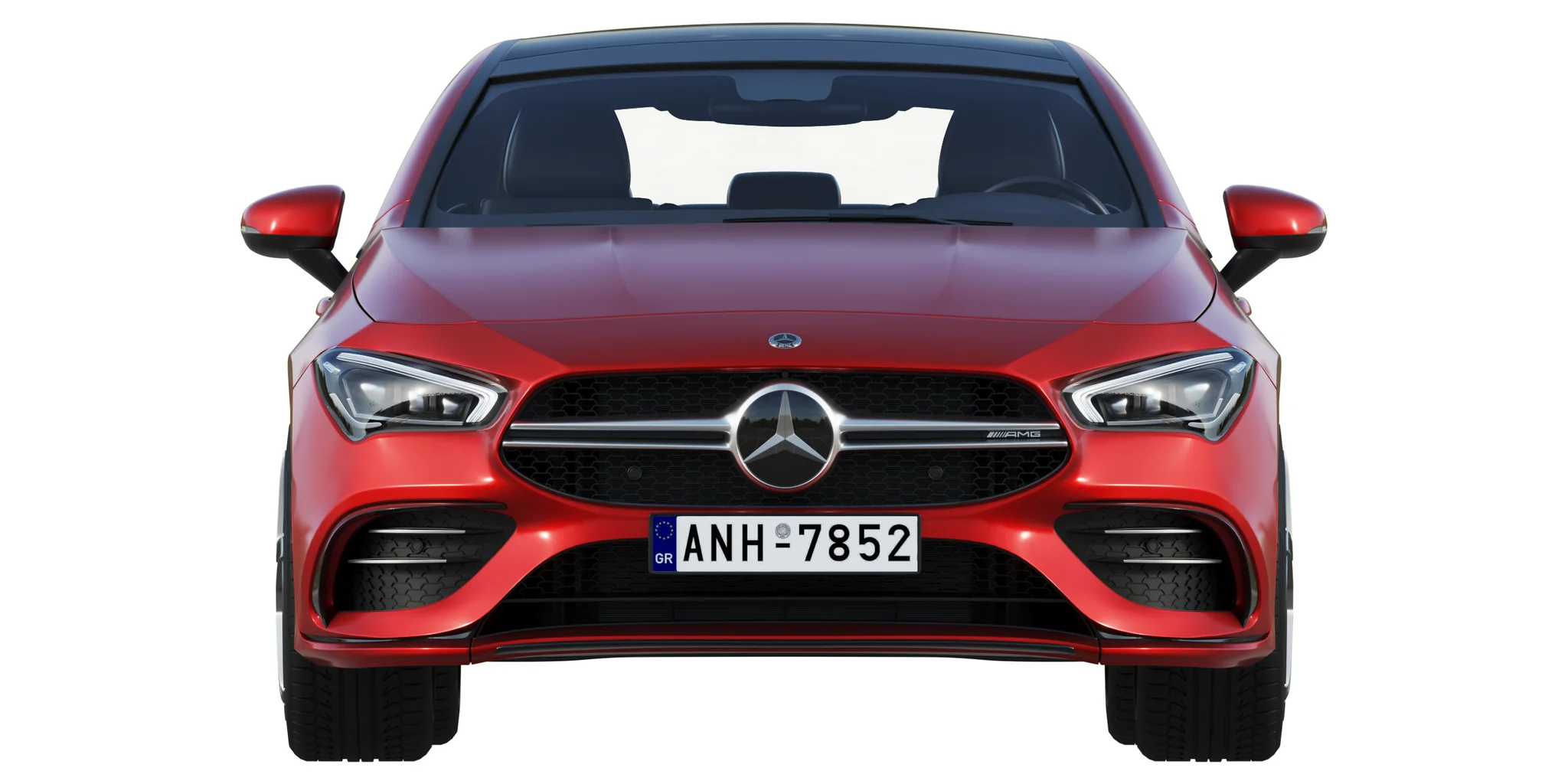 Mercedes Benz CLA35 AMG, 3D model preview 32