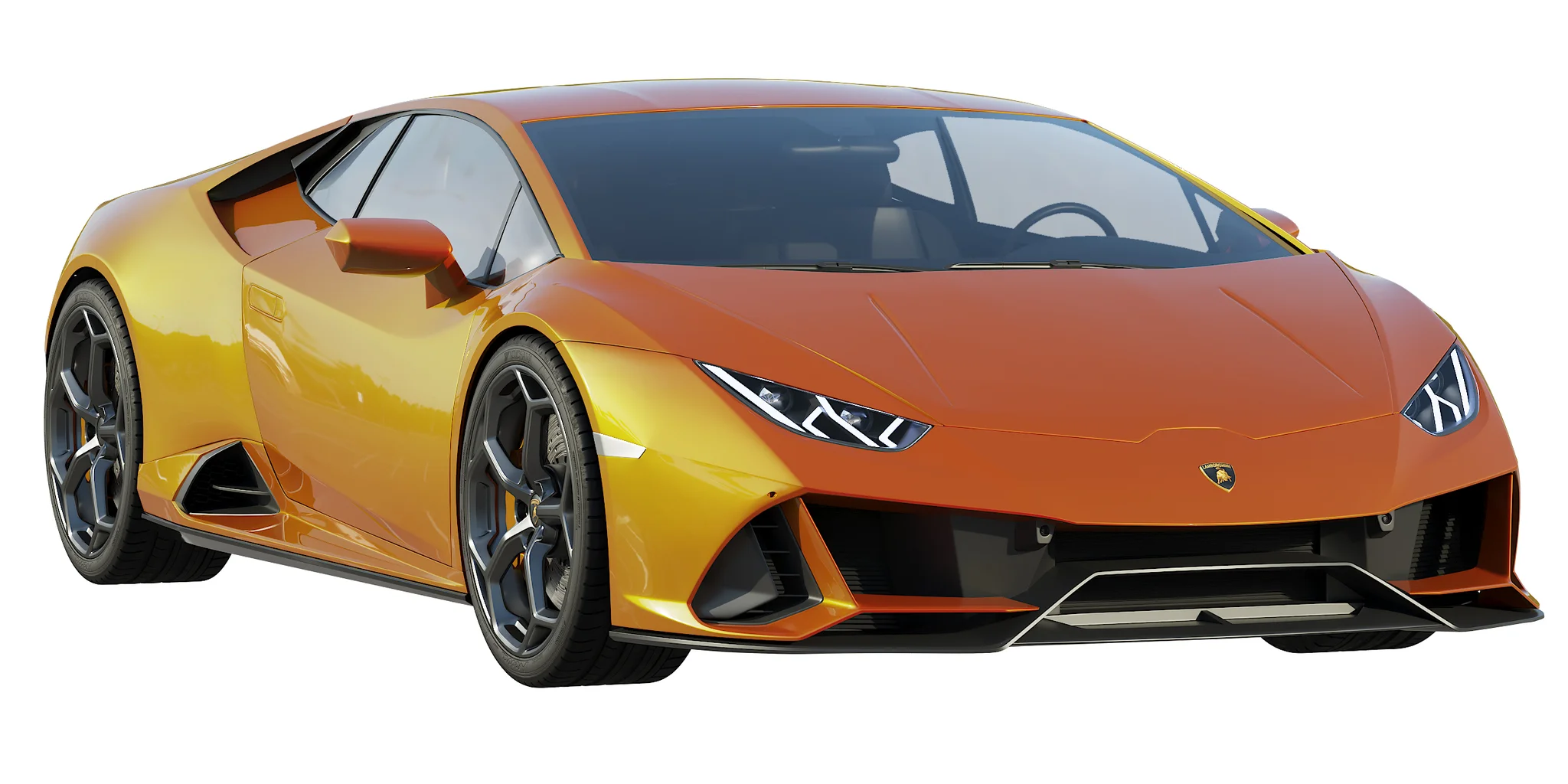 Lamborghini Huracan EVO, 3D model preview 8