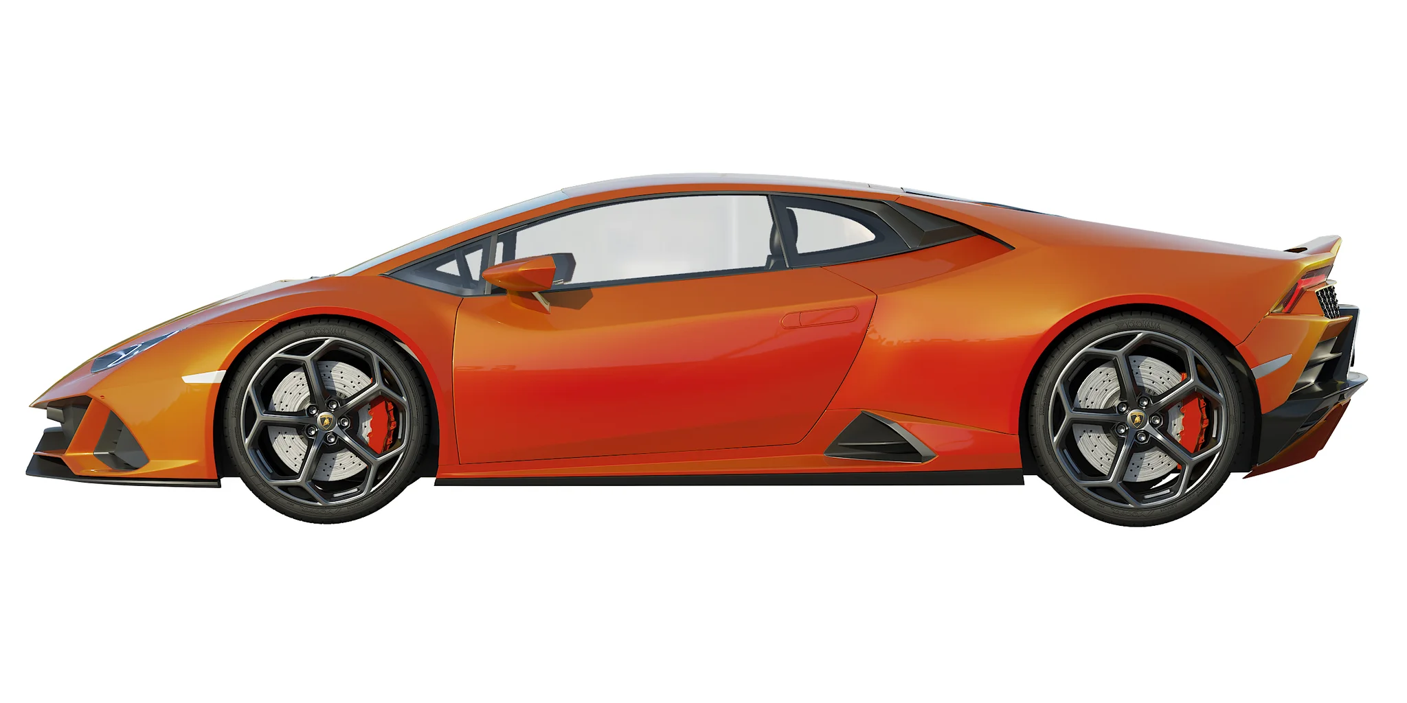 Lamborghini Huracan EVO, 3D model preview 19
