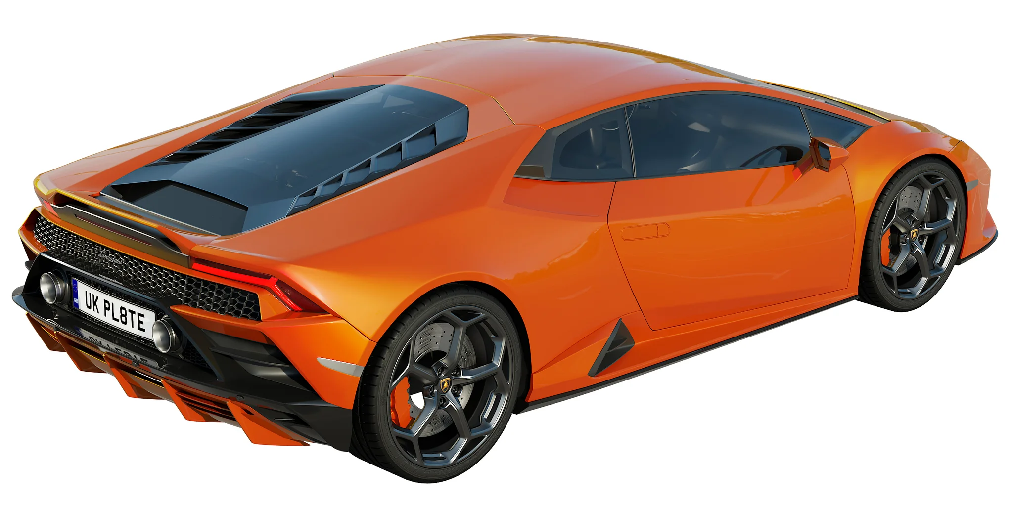 Lamborghini Huracan EVO, 3D model preview 22