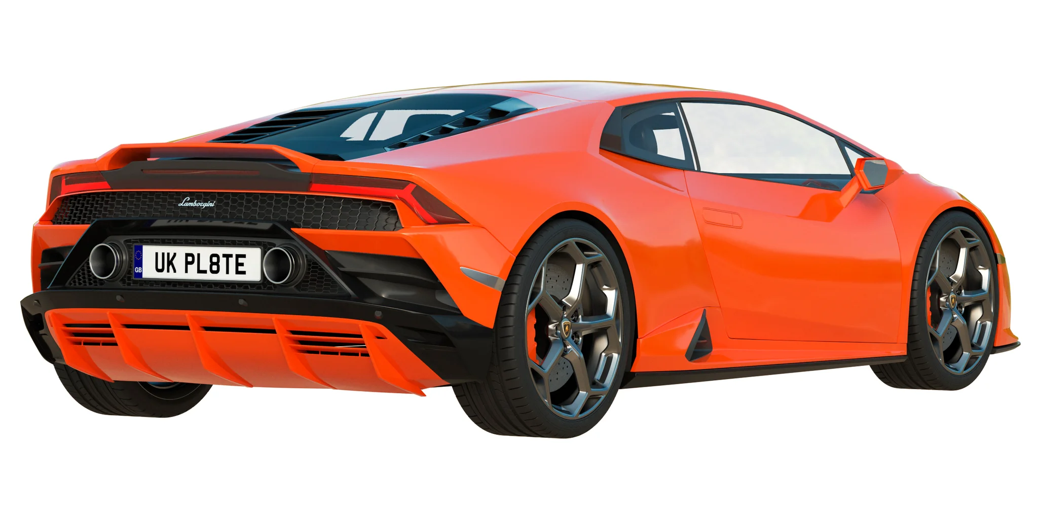 Lamborghini Huracan EVO, 3D model preview 28